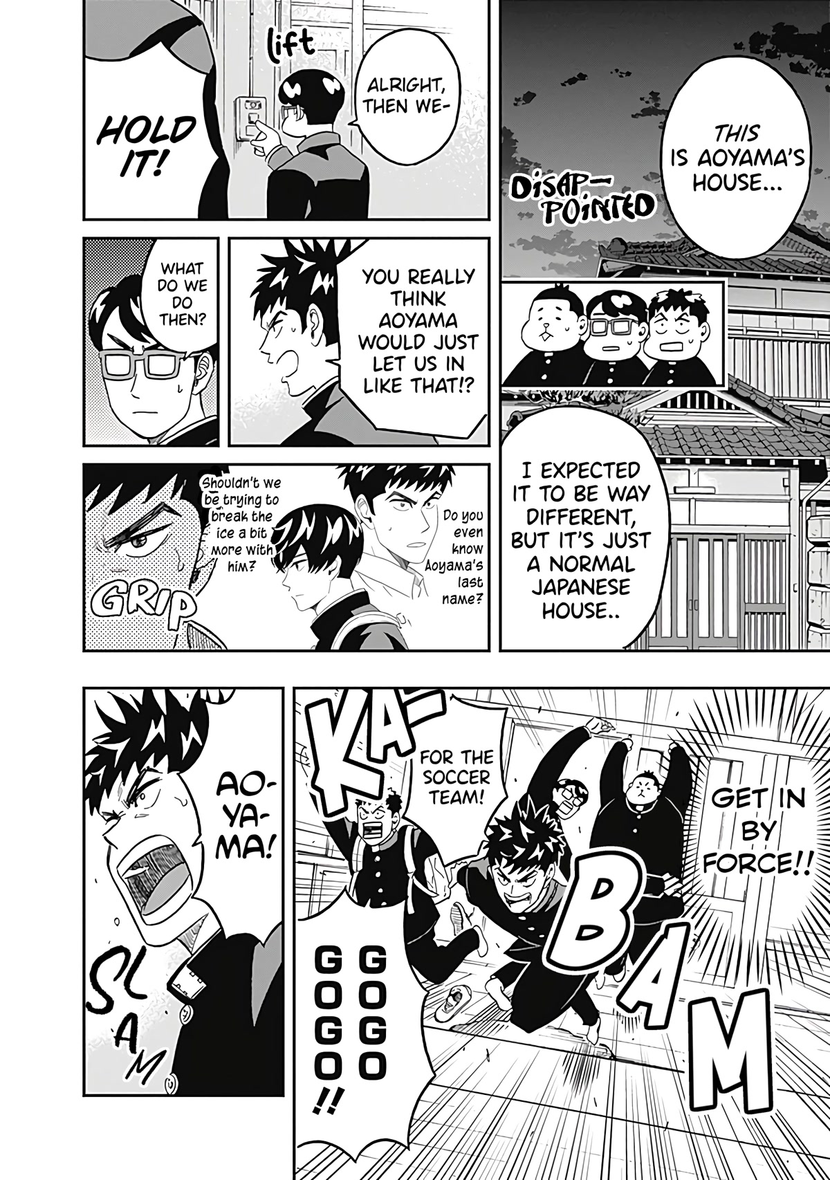 Keppeki Danshi! Aoyama-kun Chap 35 - Next Chap 36