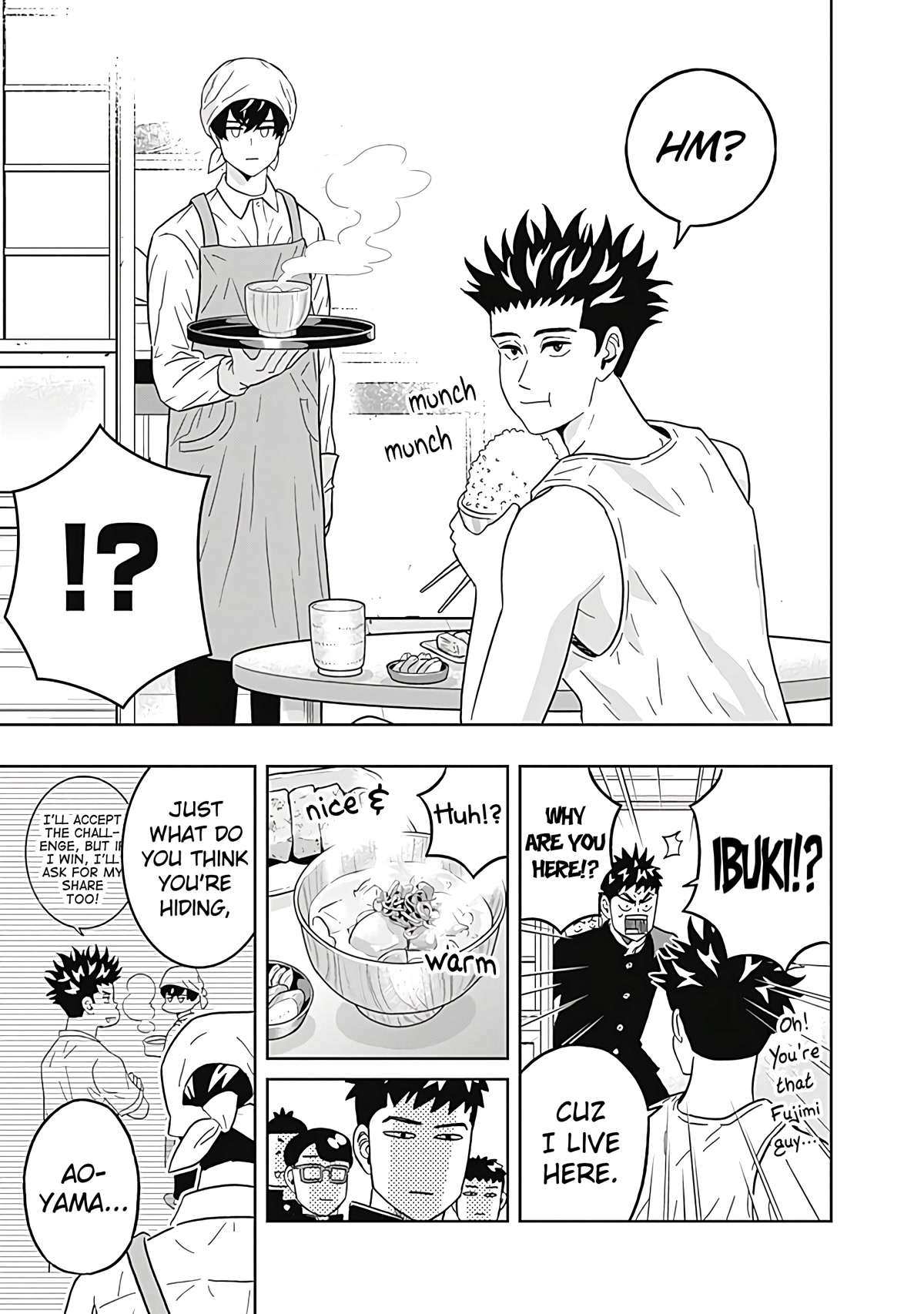 Keppeki Danshi! Aoyama-kun Chap 35 - Next Chap 36