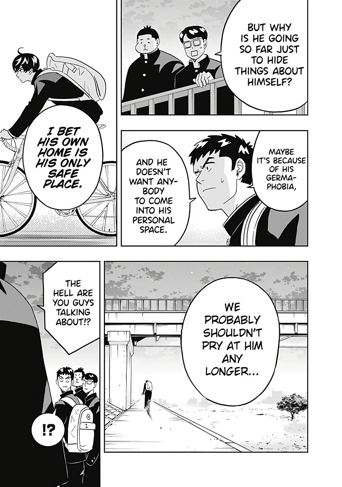 Keppeki Danshi! Aoyama-kun Chap 35 - Next Chap 36
