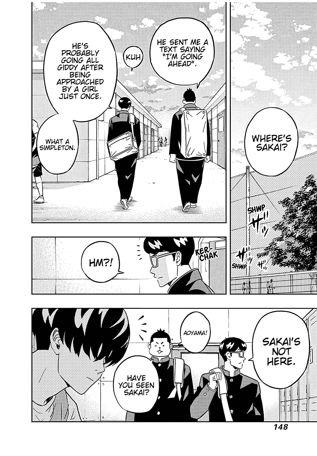 Keppeki Danshi! Aoyama-kun Chap 39 - Next Chap 40