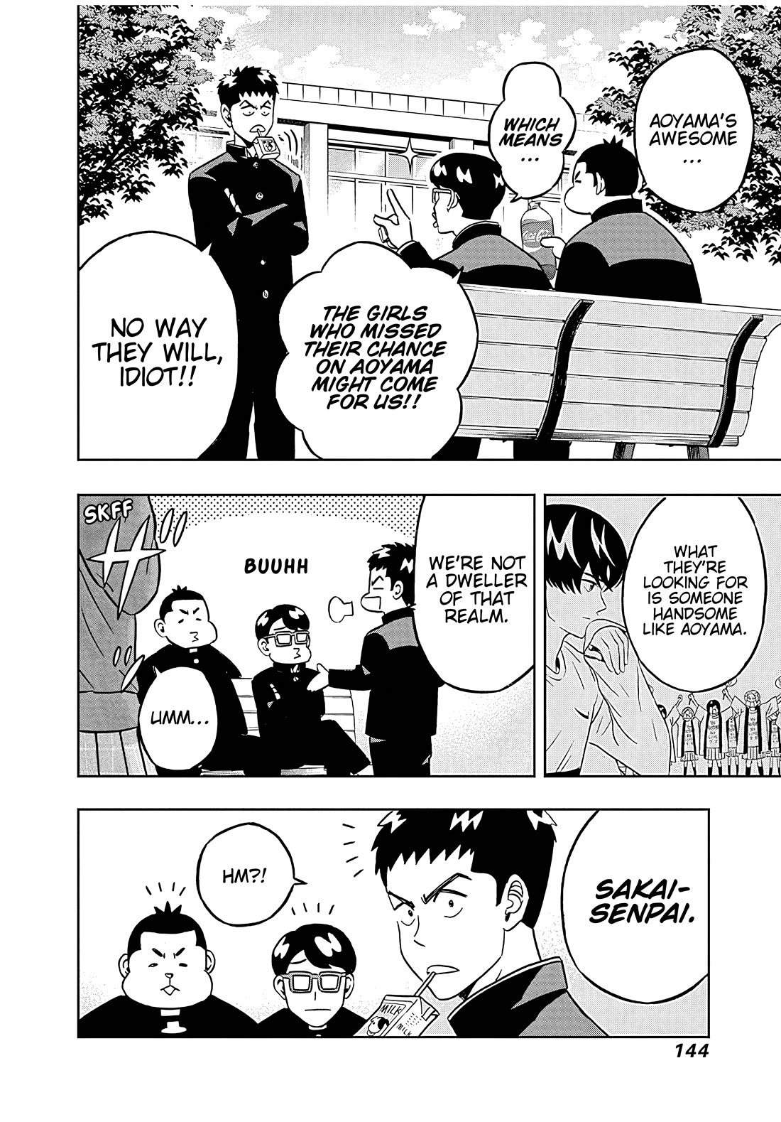 Keppeki Danshi! Aoyama-kun Chap 39 - Next Chap 40