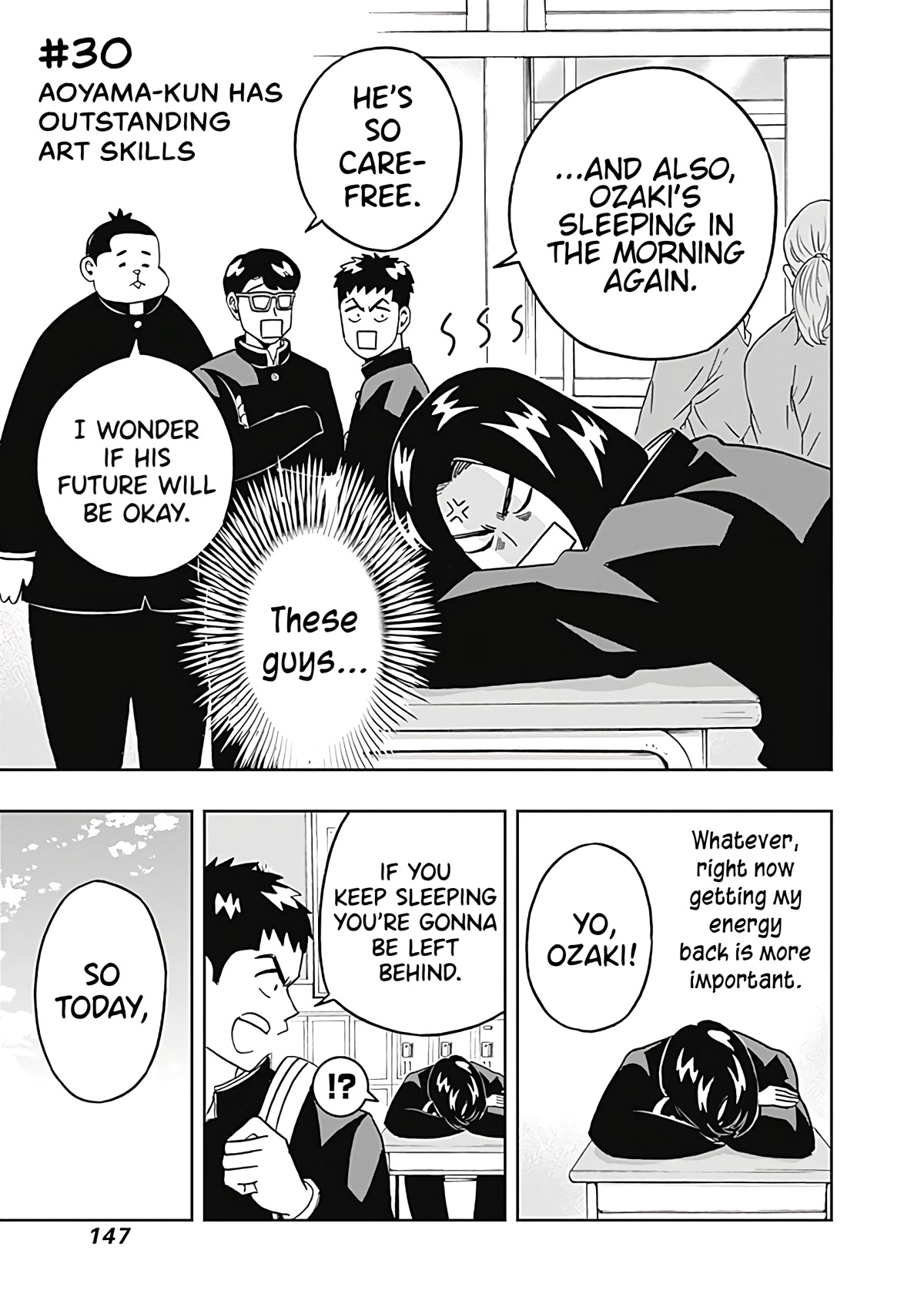 Keppeki Danshi! Aoyama-kun Chap 30 - Next Chap 31