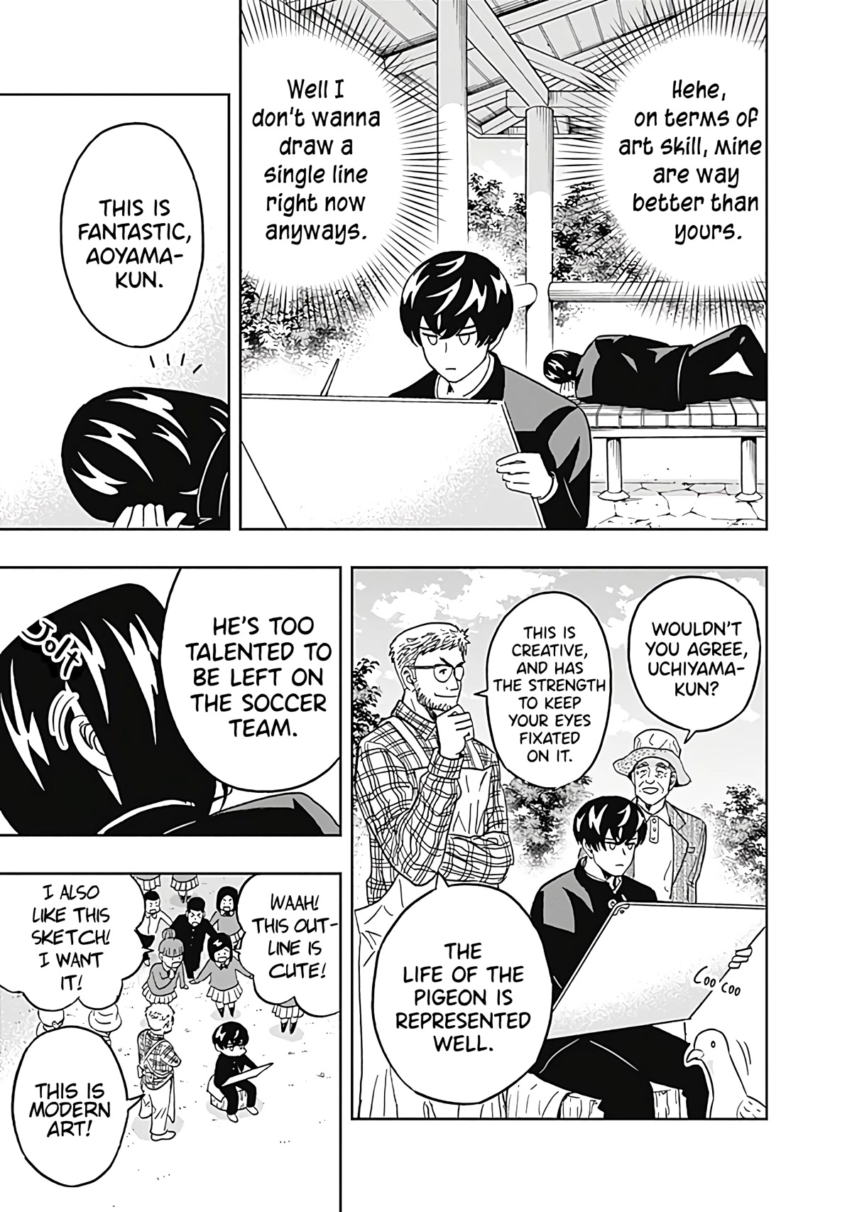 Keppeki Danshi! Aoyama-kun Chap 30 - Next Chap 31