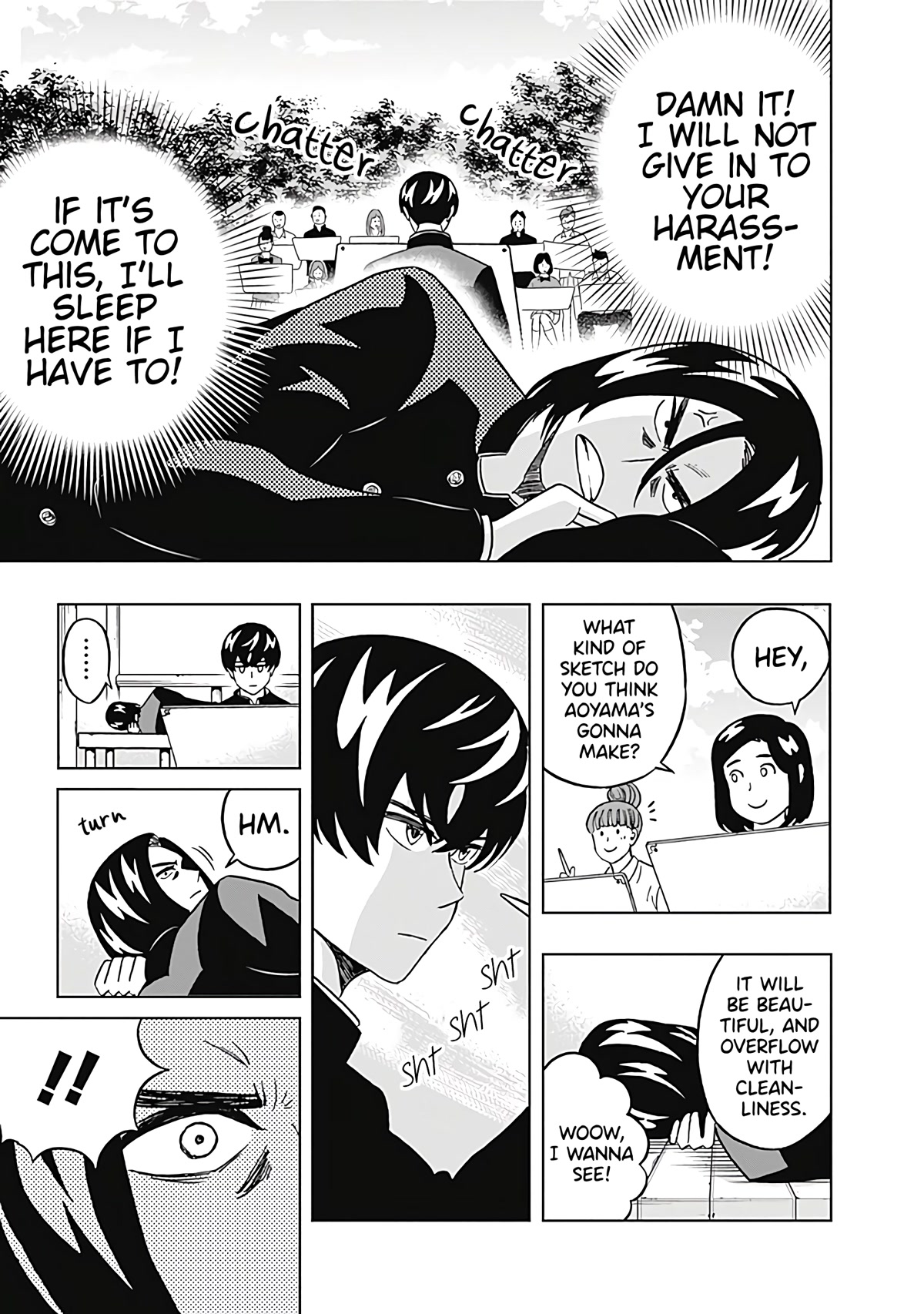 Keppeki Danshi! Aoyama-kun Chap 30 - Next Chap 31