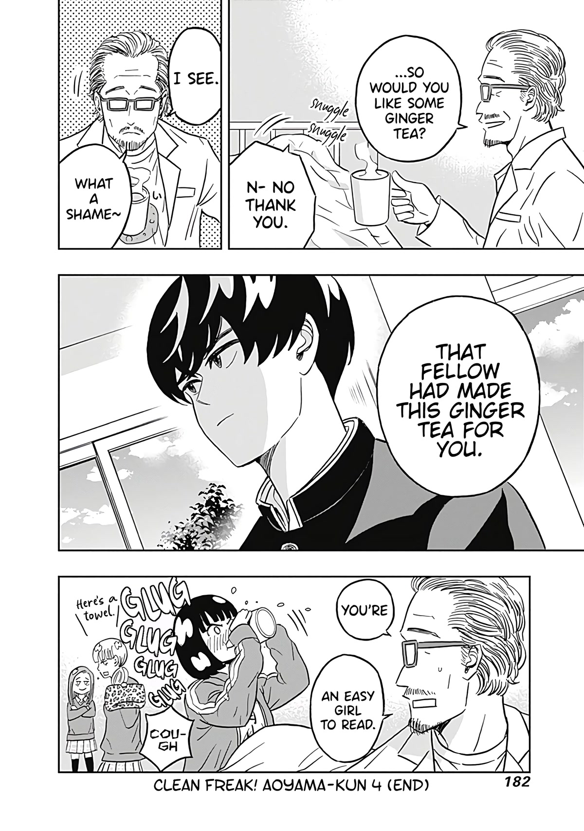 Keppeki Danshi! Aoyama-kun Chap 31 - Next Chap 32