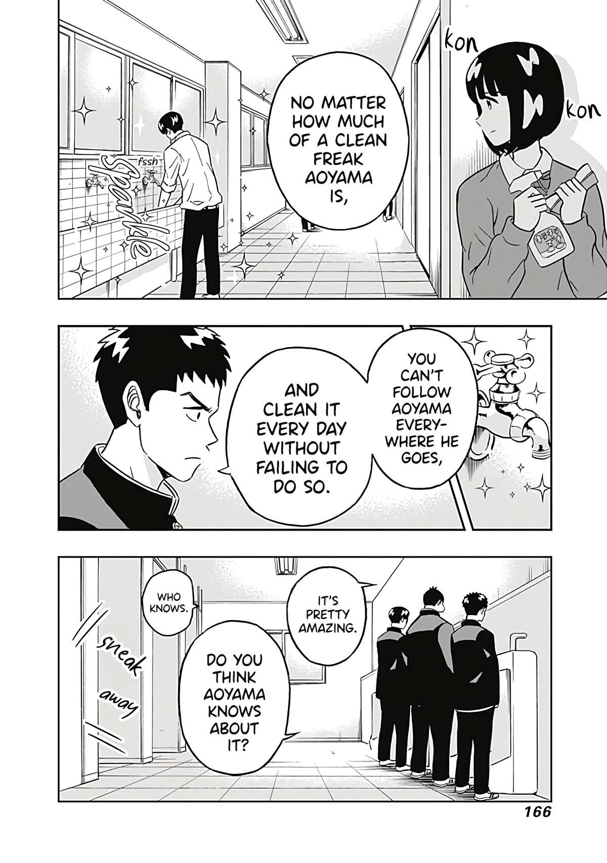 Keppeki Danshi! Aoyama-kun Chap 31 - Next Chap 32