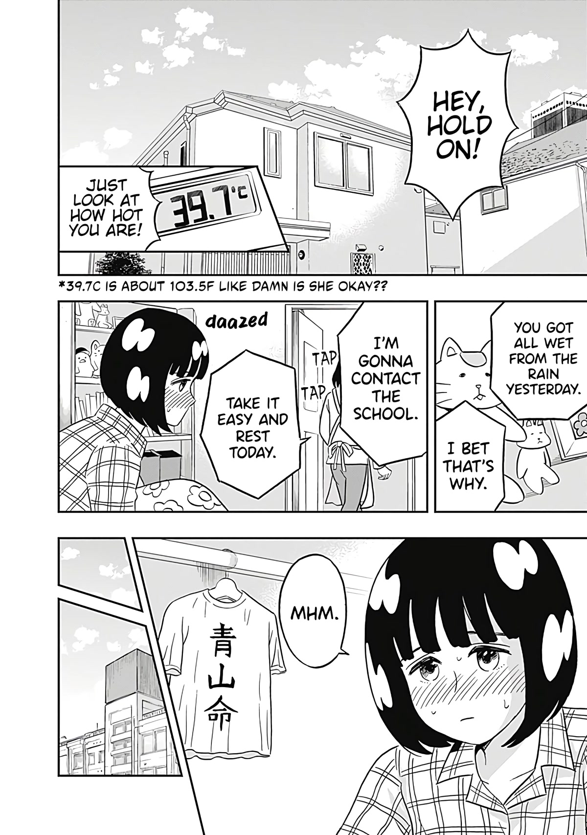 Keppeki Danshi! Aoyama-kun Chap 31 - Next Chap 32