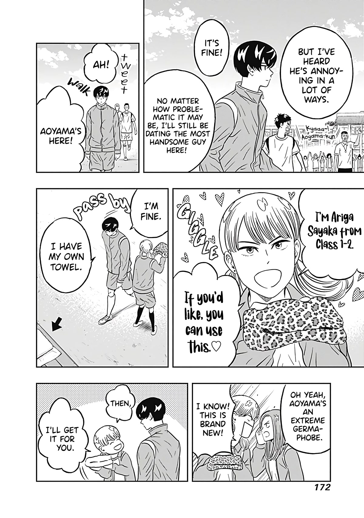 Keppeki Danshi! Aoyama-kun Chap 31 - Next Chap 32