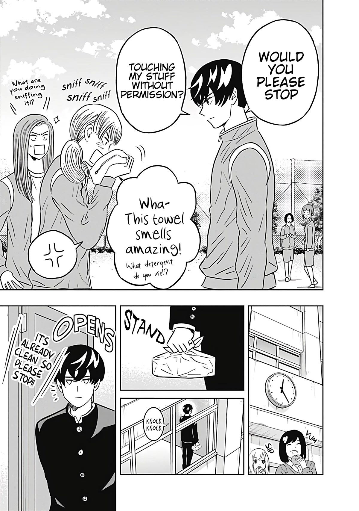 Keppeki Danshi! Aoyama-kun Chap 31 - Next Chap 32