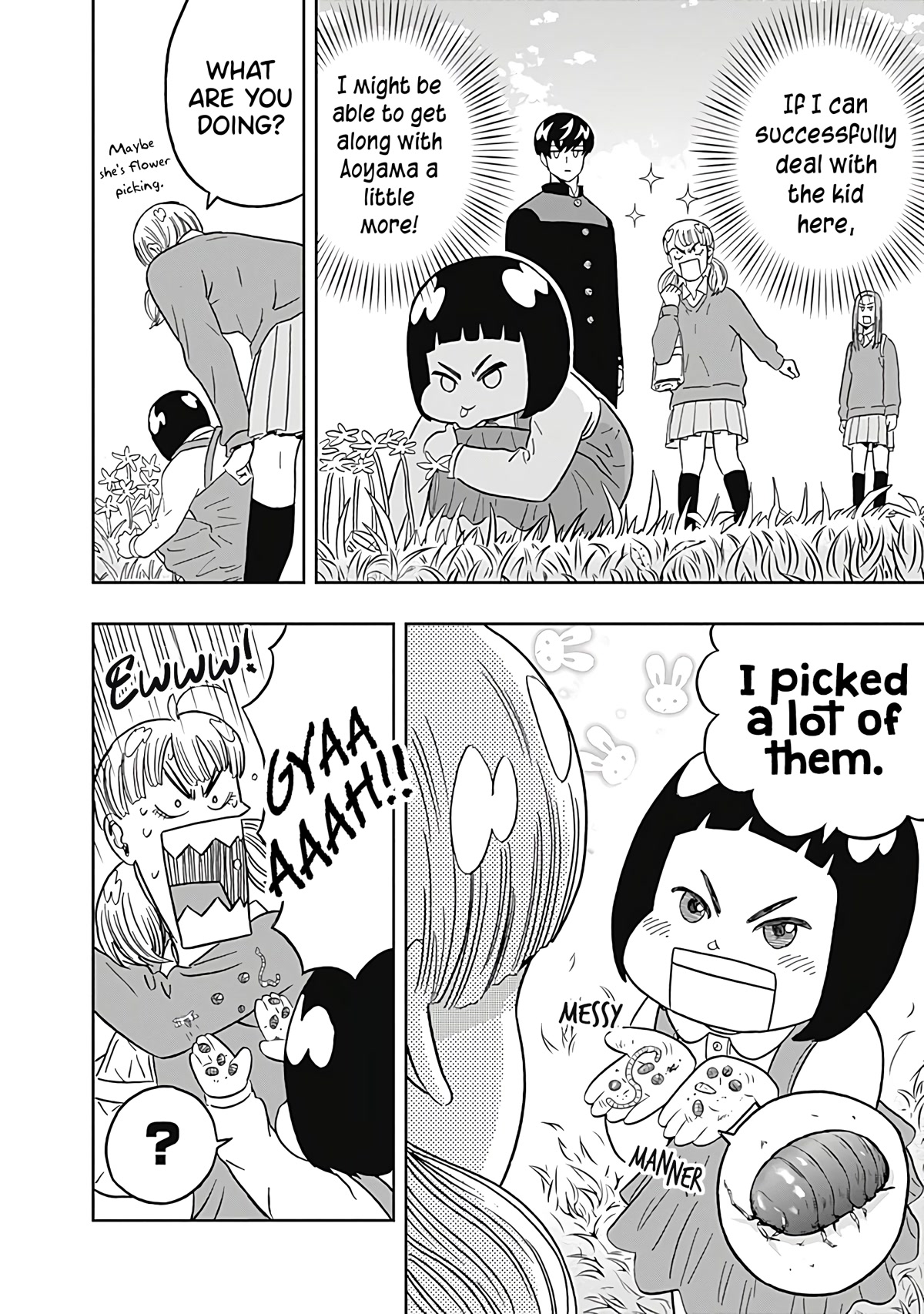 Keppeki Danshi! Aoyama-kun Chap 32 - Next Chap 33