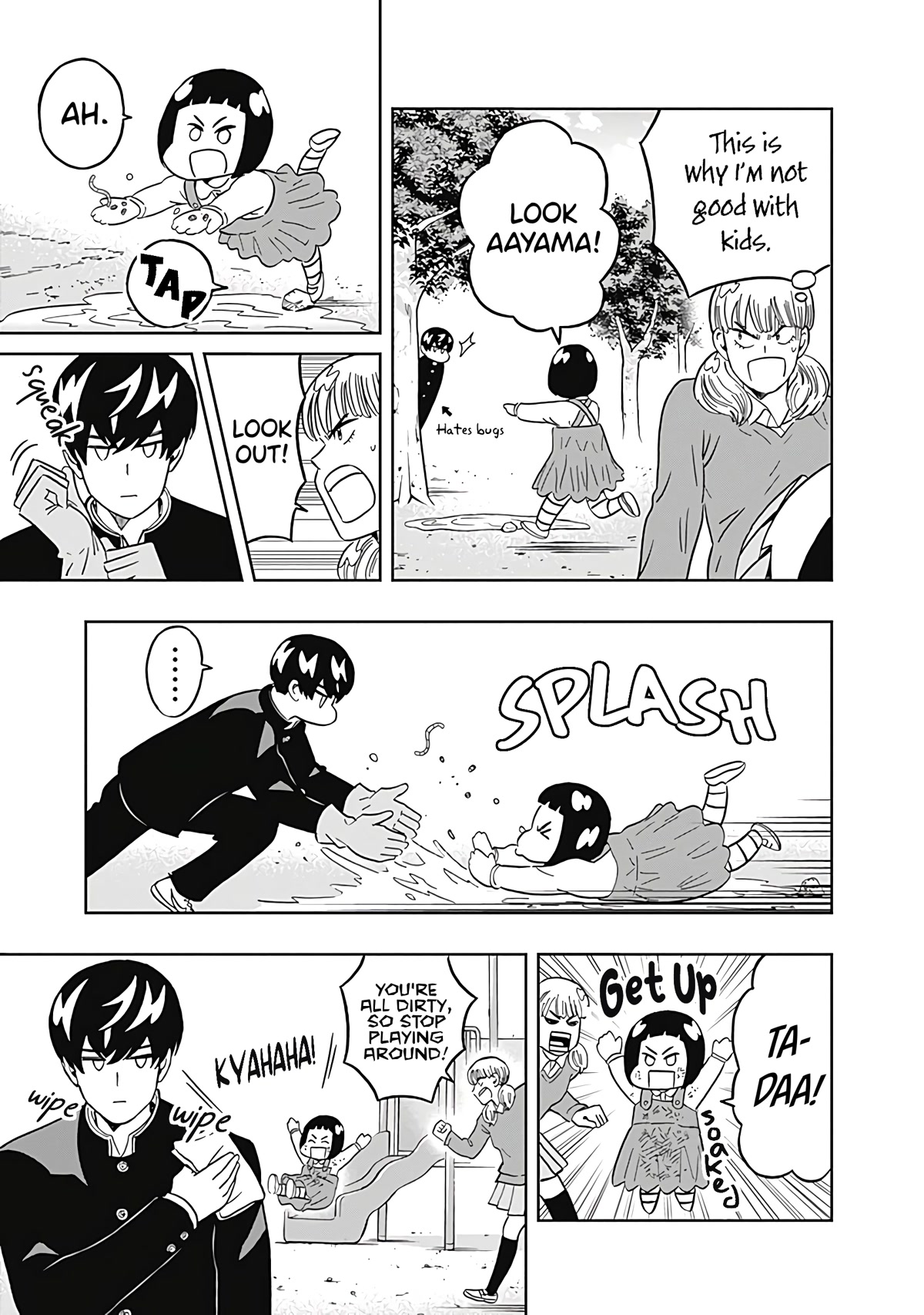 Keppeki Danshi! Aoyama-kun Chap 32 - Next Chap 33