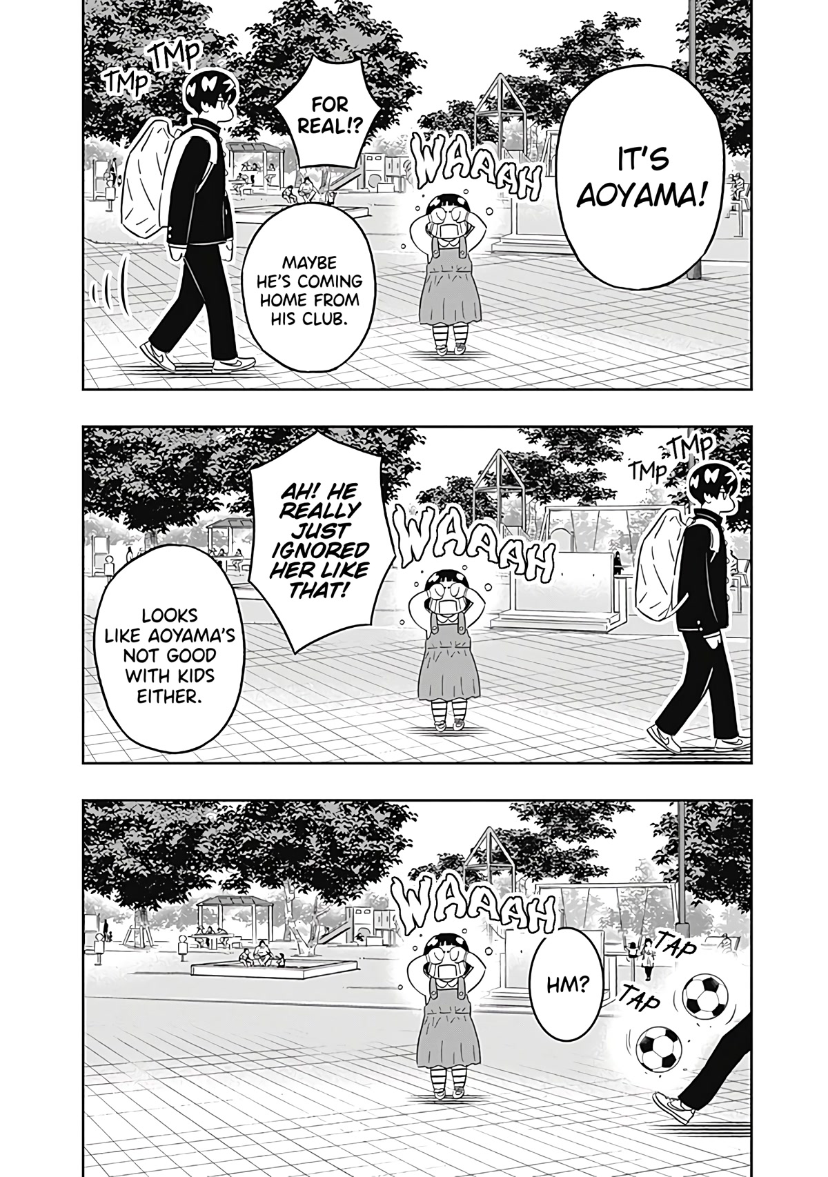 Keppeki Danshi! Aoyama-kun Chap 32 - Next Chap 33
