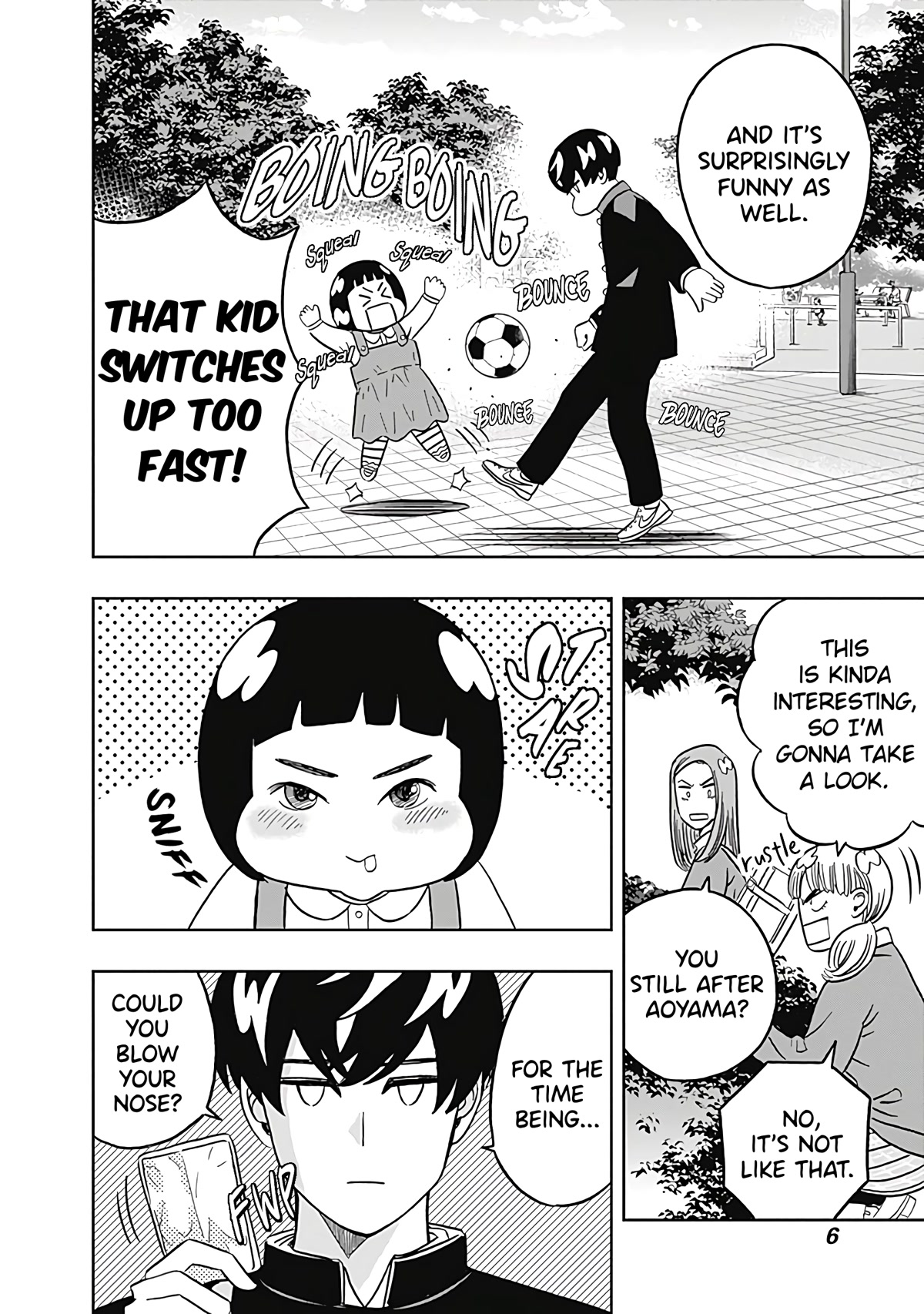 Keppeki Danshi! Aoyama-kun Chap 32 - Next Chap 33