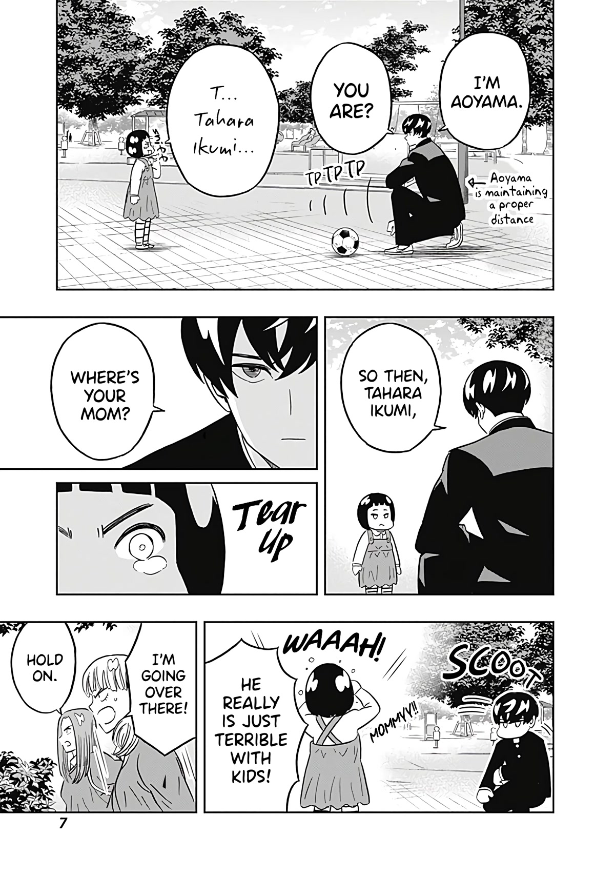 Keppeki Danshi! Aoyama-kun Chap 32 - Next Chap 33