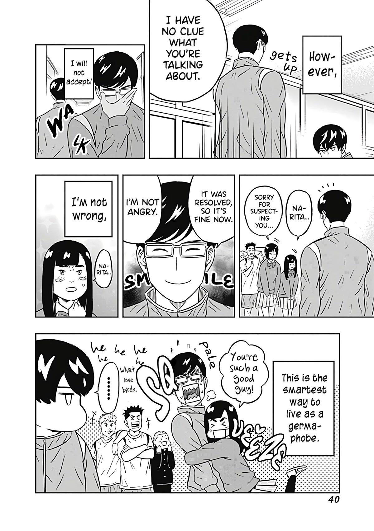 Keppeki Danshi! Aoyama-kun Chap 33 - Next Chap 34