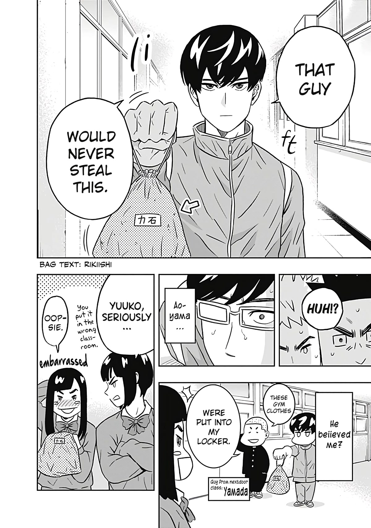 Keppeki Danshi! Aoyama-kun Chap 33 - Next Chap 34