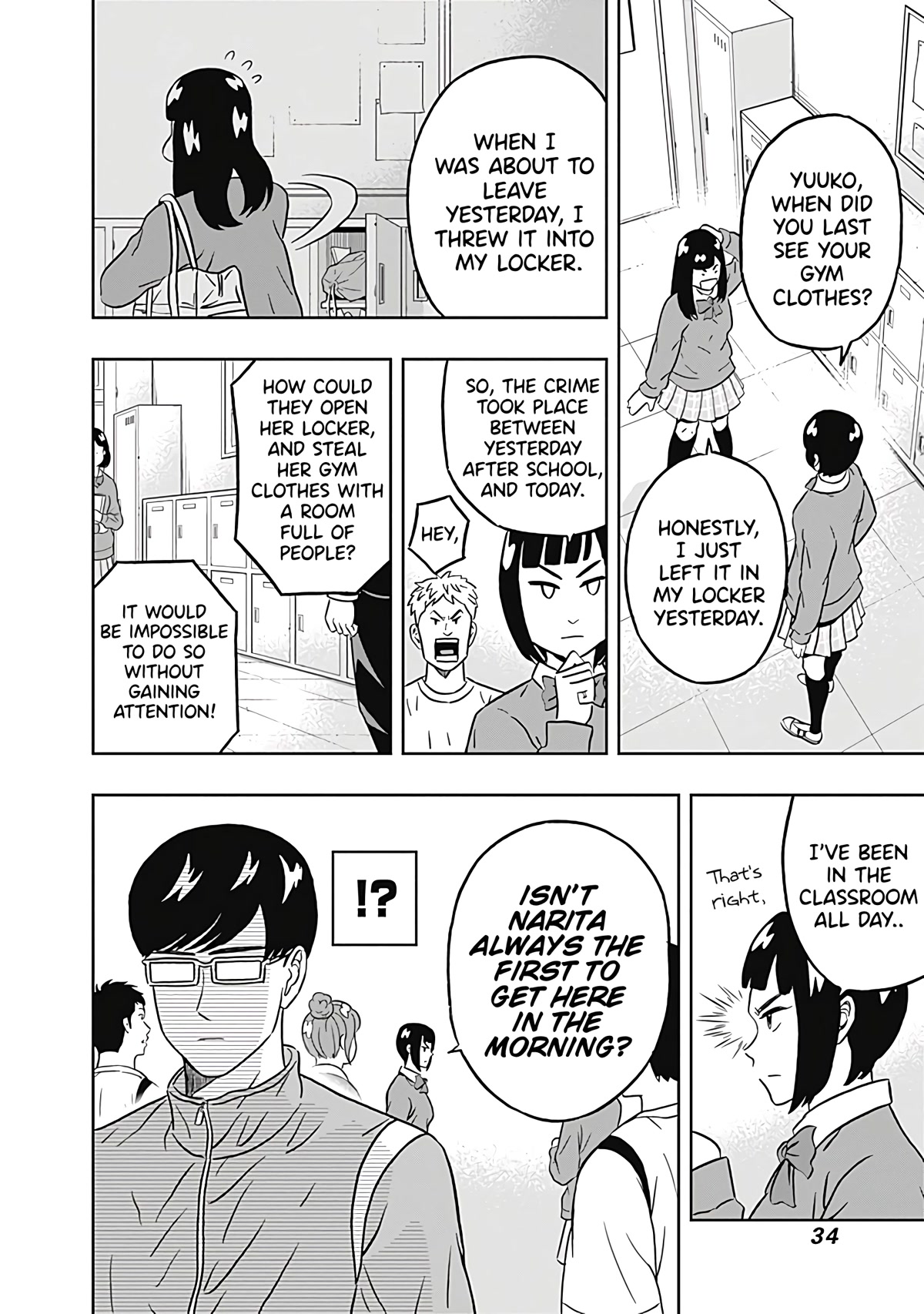 Keppeki Danshi! Aoyama-kun Chap 33 - Next Chap 34