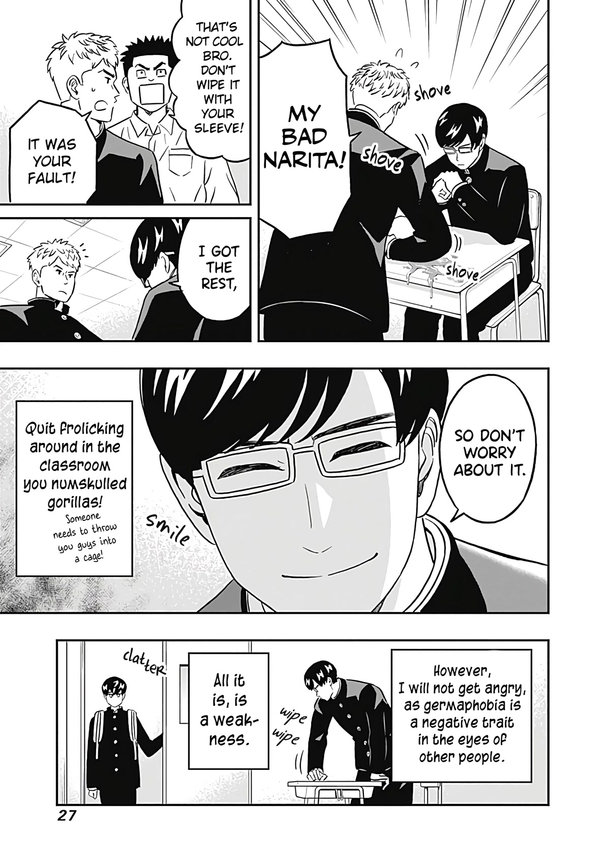 Keppeki Danshi! Aoyama-kun Chap 33 - Next Chap 34