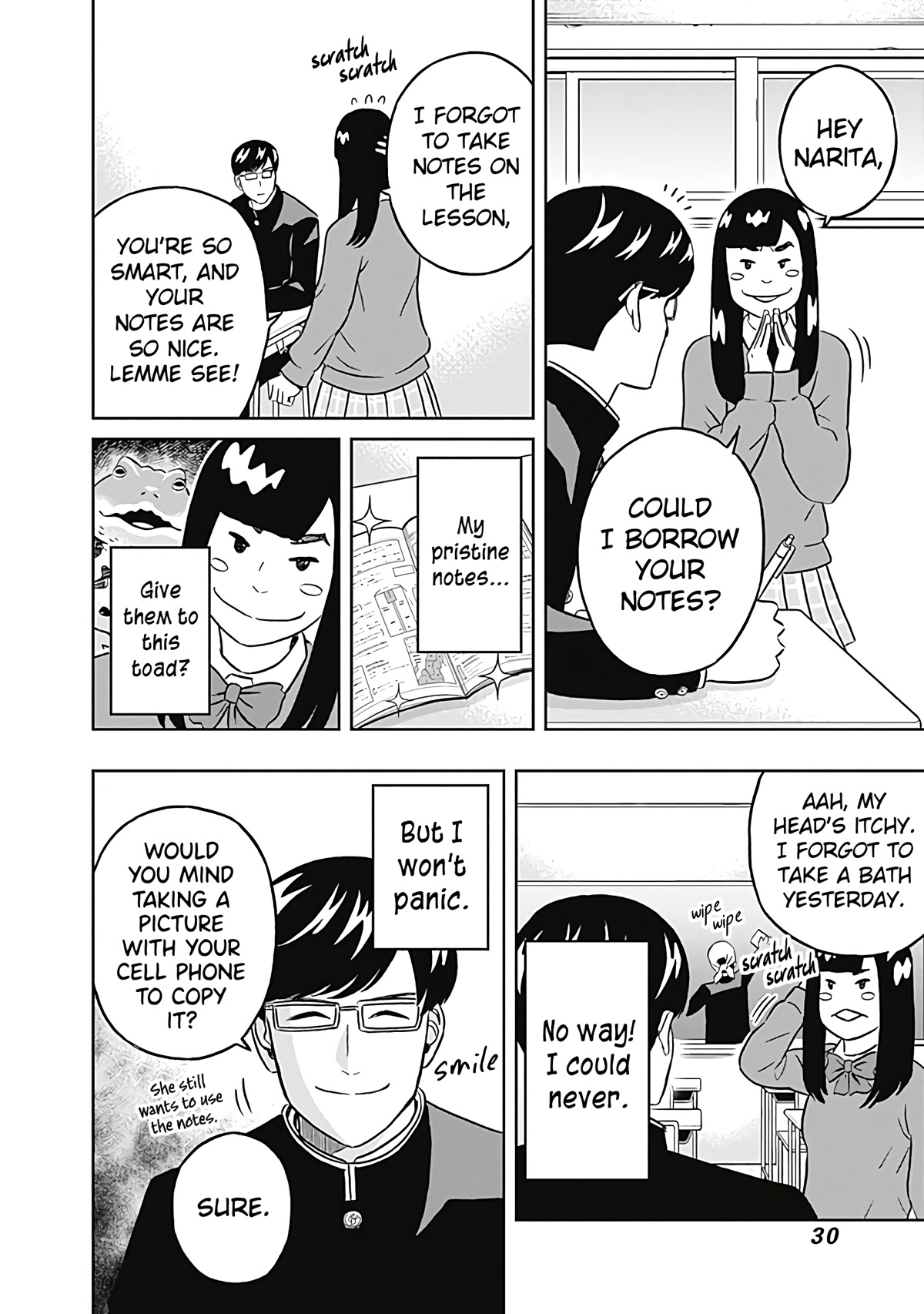 Keppeki Danshi! Aoyama-kun Chap 33 - Next Chap 34