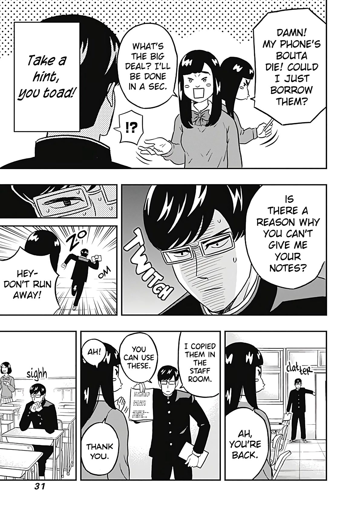 Keppeki Danshi! Aoyama-kun Chap 33 - Next Chap 34