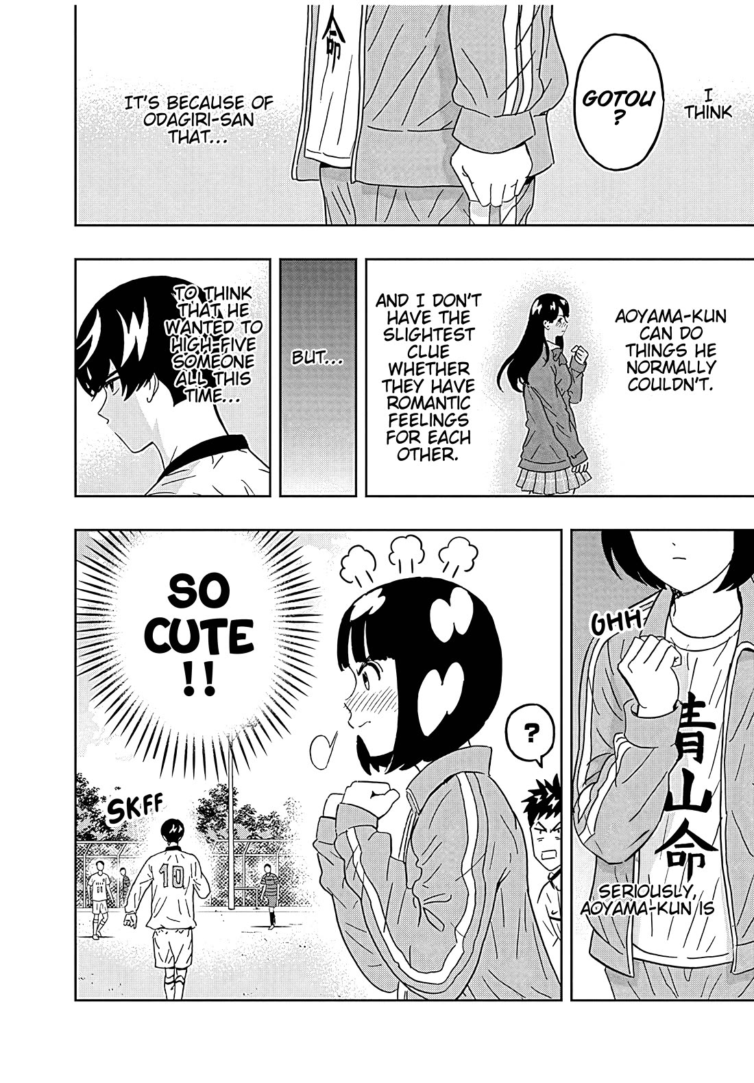 Keppeki Danshi! Aoyama-kun Chap 44 - Next Chap 45