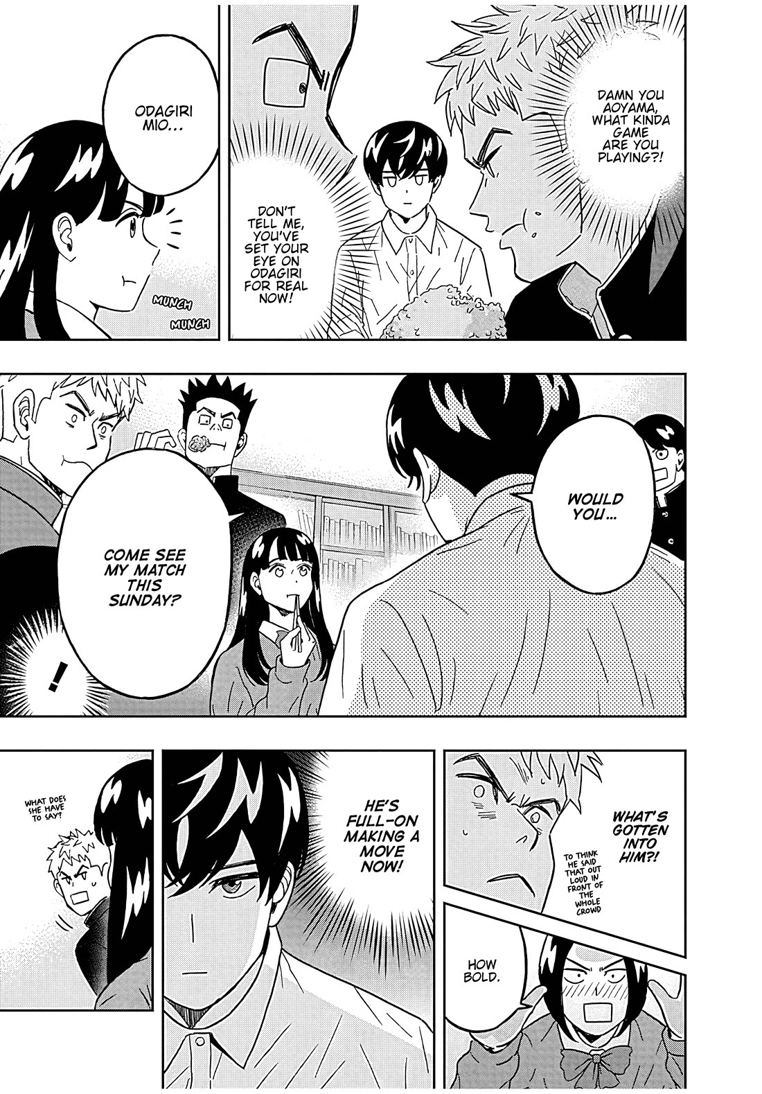 Keppeki Danshi! Aoyama-kun Chap 44 - Next Chap 45