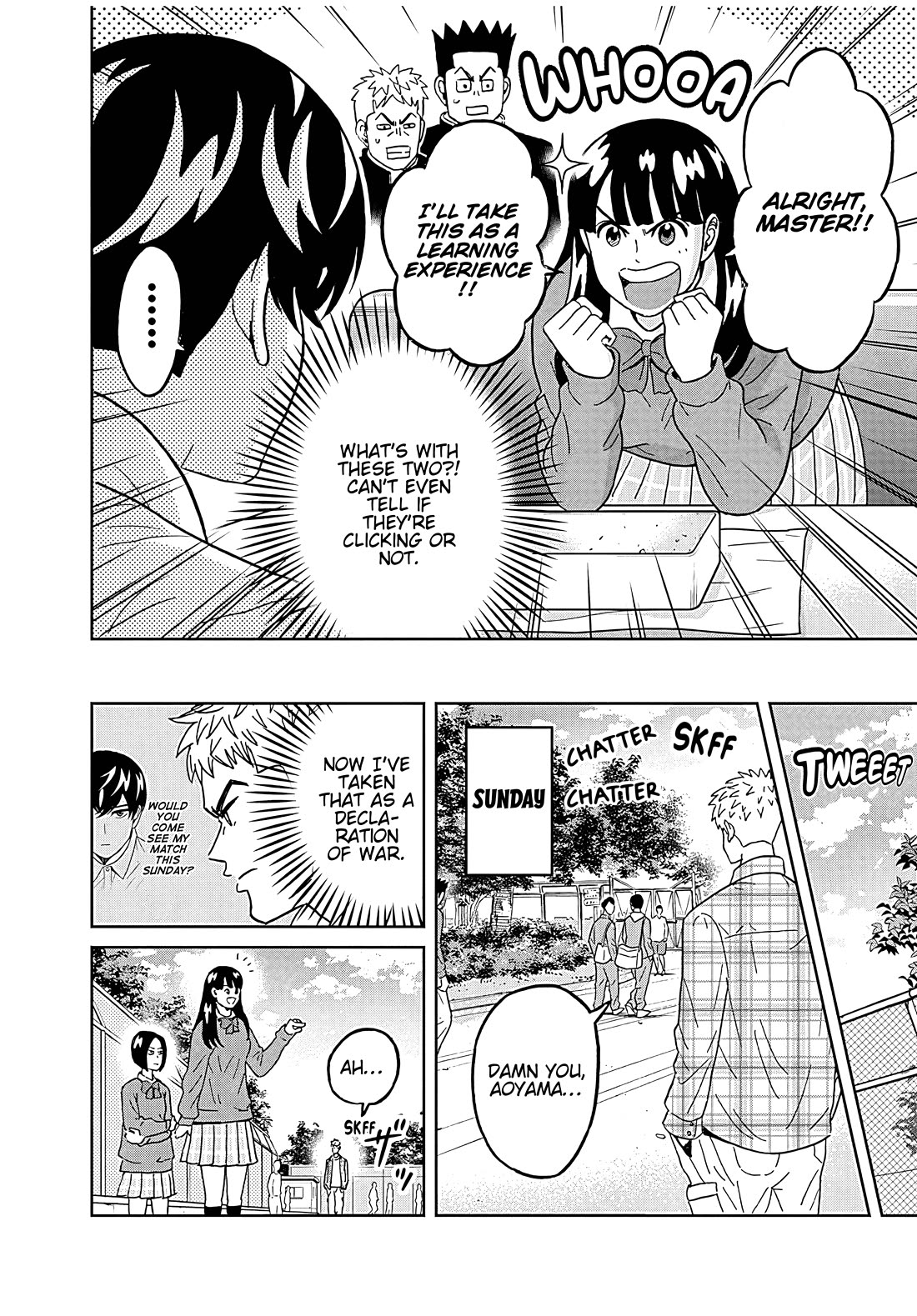 Keppeki Danshi! Aoyama-kun Chap 44 - Next Chap 45