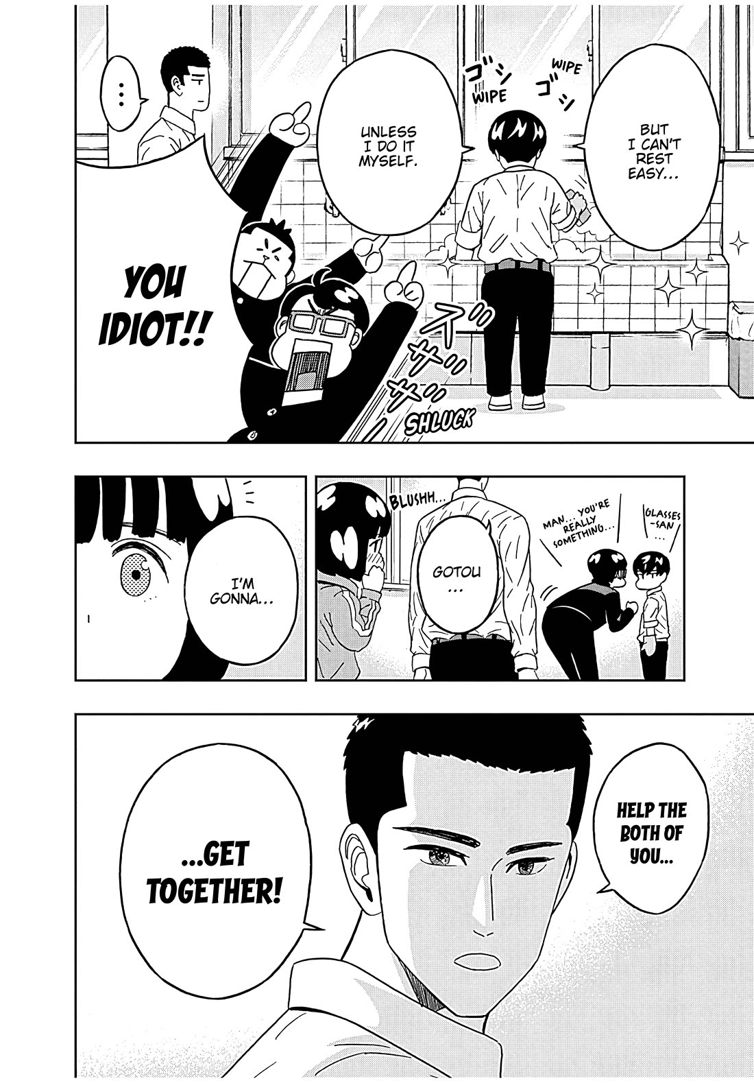 Keppeki Danshi! Aoyama-kun Chap 45 - Next Chap 46