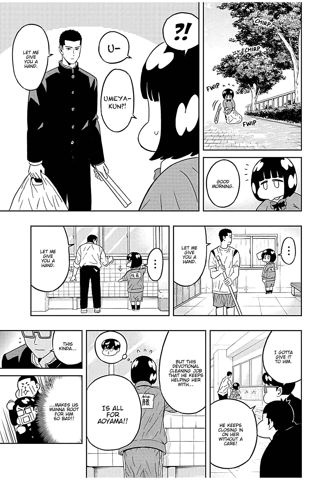 Keppeki Danshi! Aoyama-kun Chap 45 - Next Chap 46