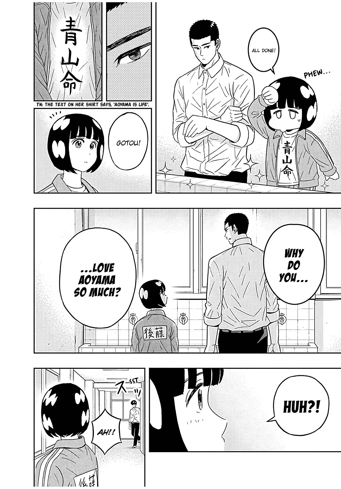 Keppeki Danshi! Aoyama-kun Chap 45 - Next Chap 46