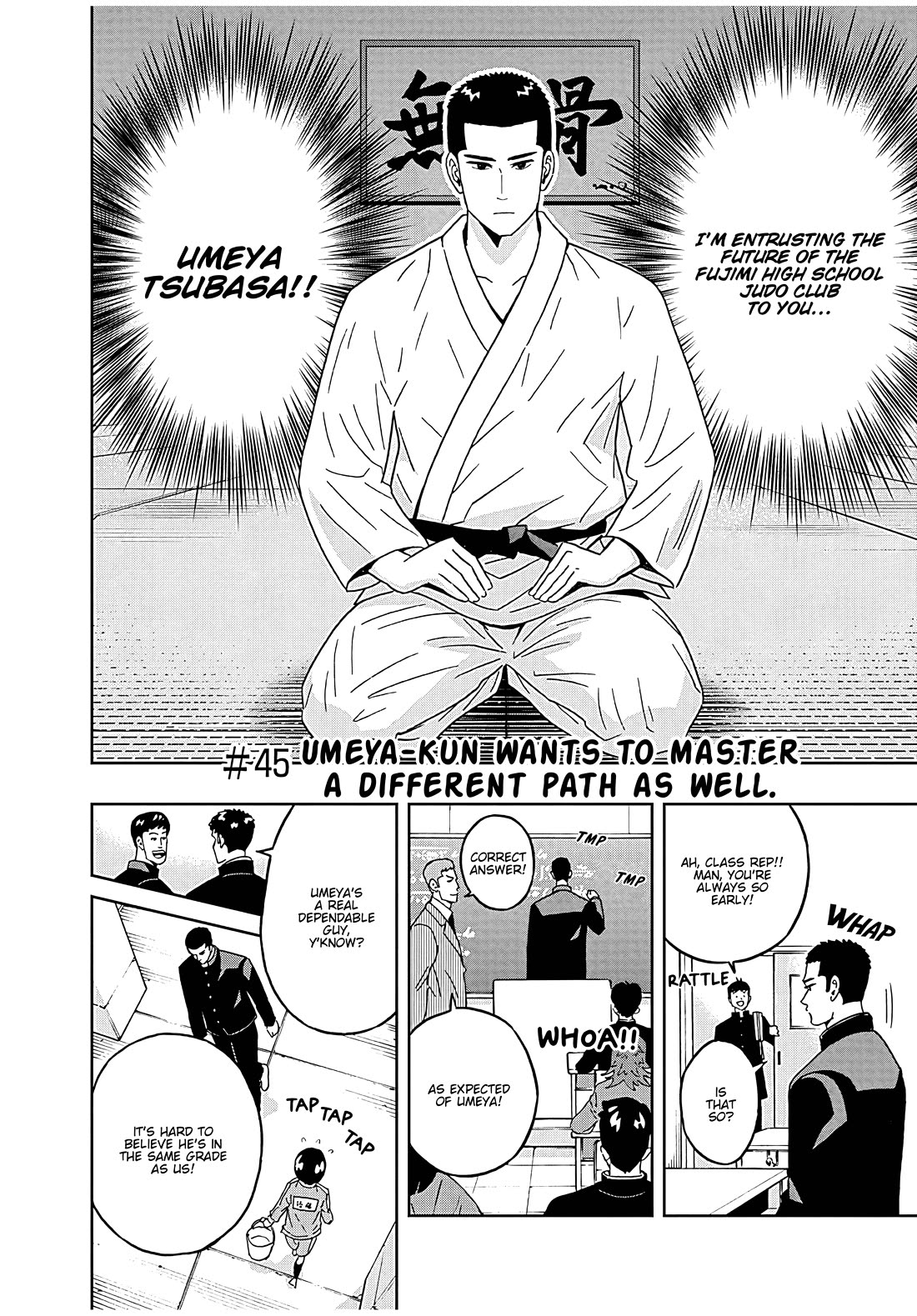 Keppeki Danshi! Aoyama-kun Chap 45 - Next Chap 46