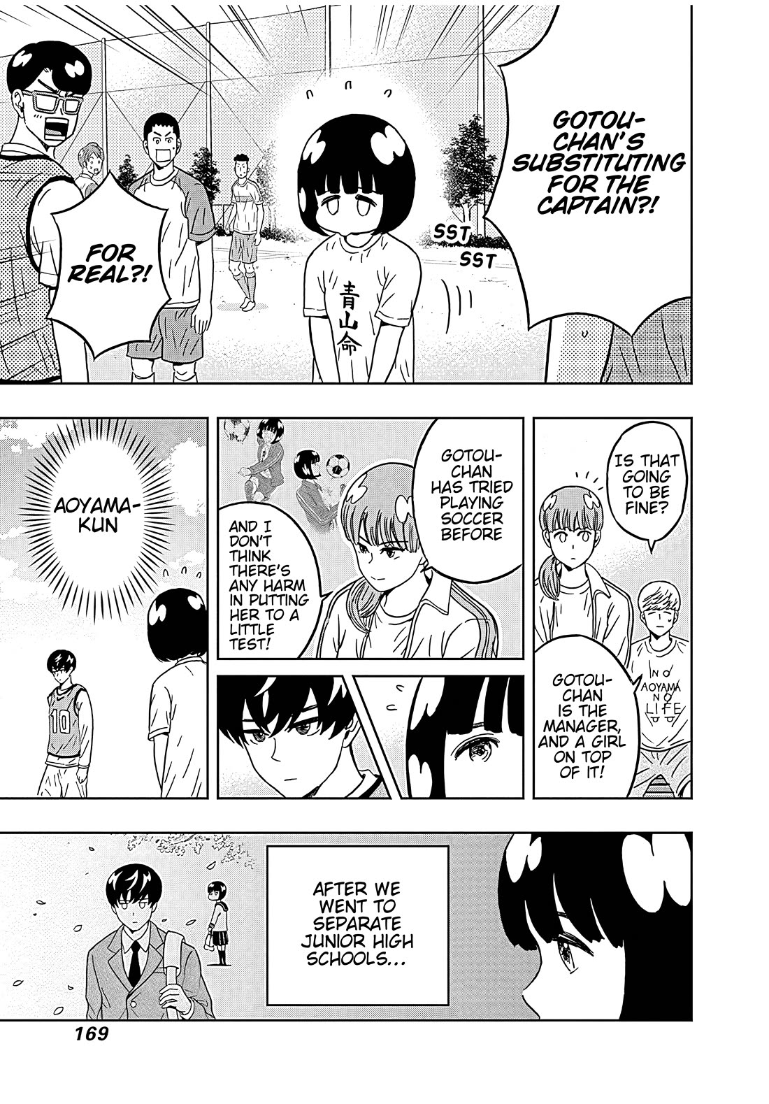 Keppeki Danshi! Aoyama-kun Chap 40 - Next Chap 41