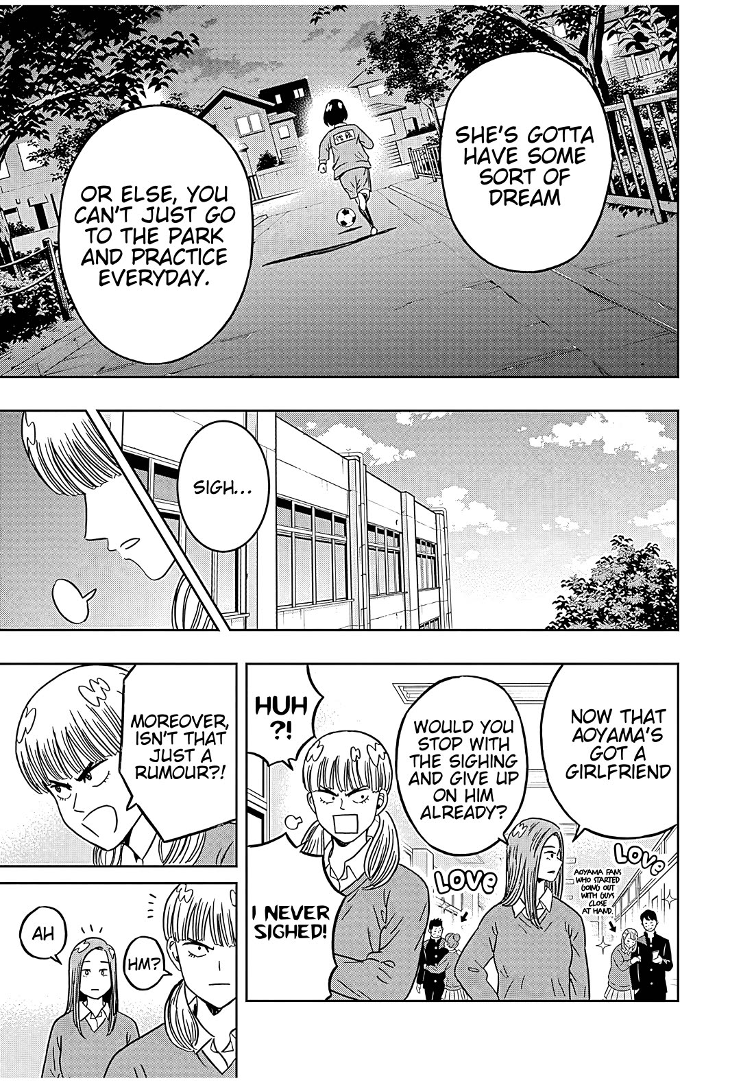 Keppeki Danshi! Aoyama-kun Chap 40 - Next Chap 41