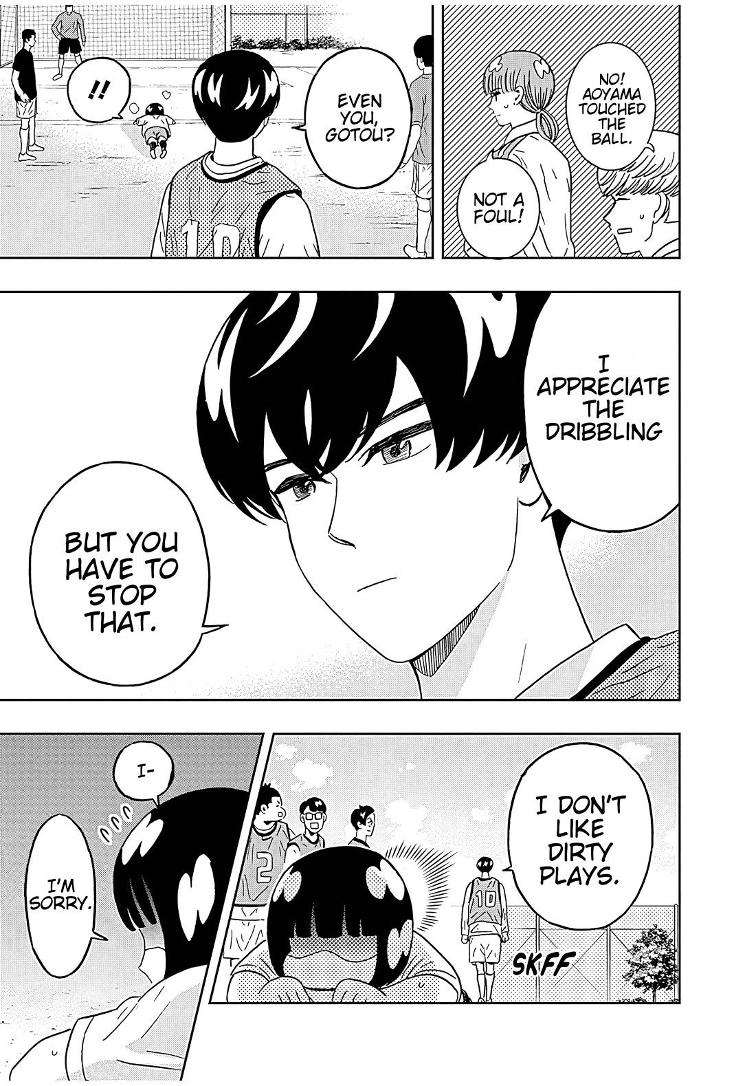 Keppeki Danshi! Aoyama-kun Chap 40 - Next Chap 41