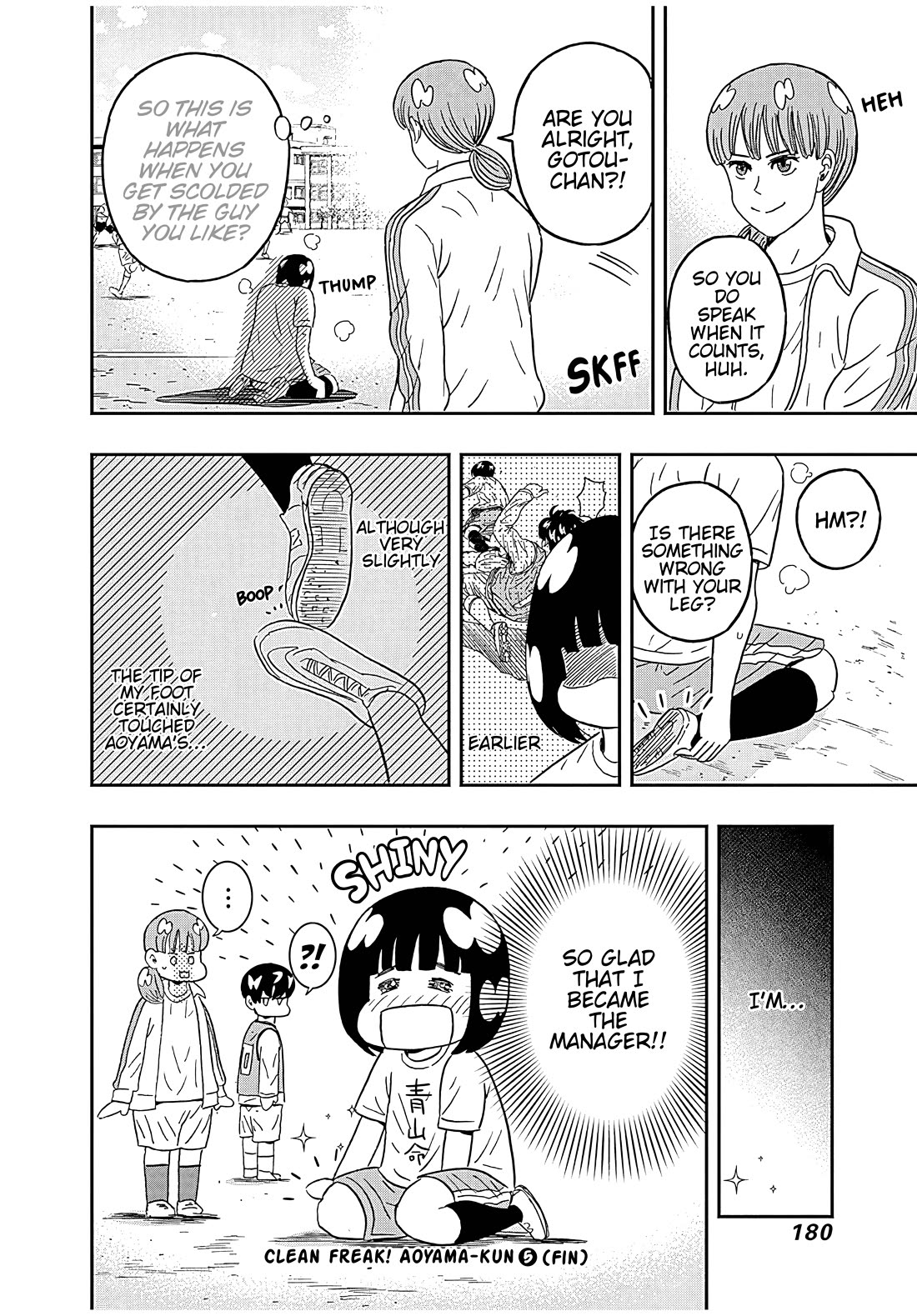 Keppeki Danshi! Aoyama-kun Chap 40 - Next Chap 41