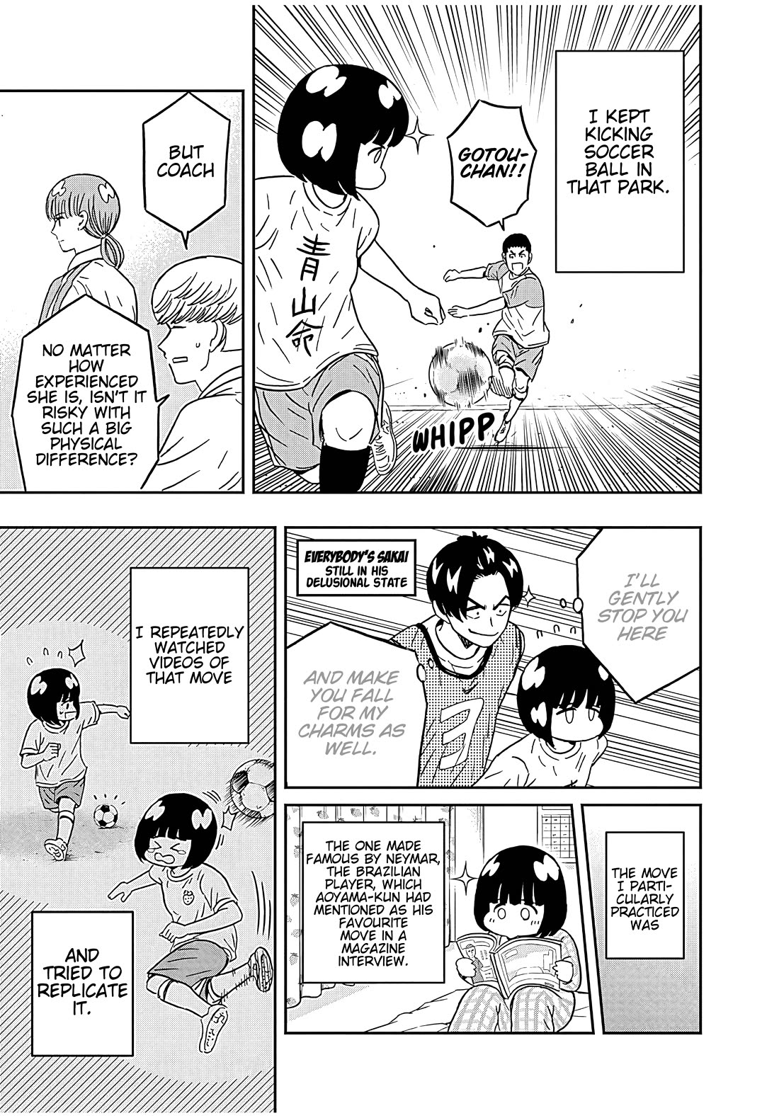 Keppeki Danshi! Aoyama-kun Chap 40 - Next Chap 41