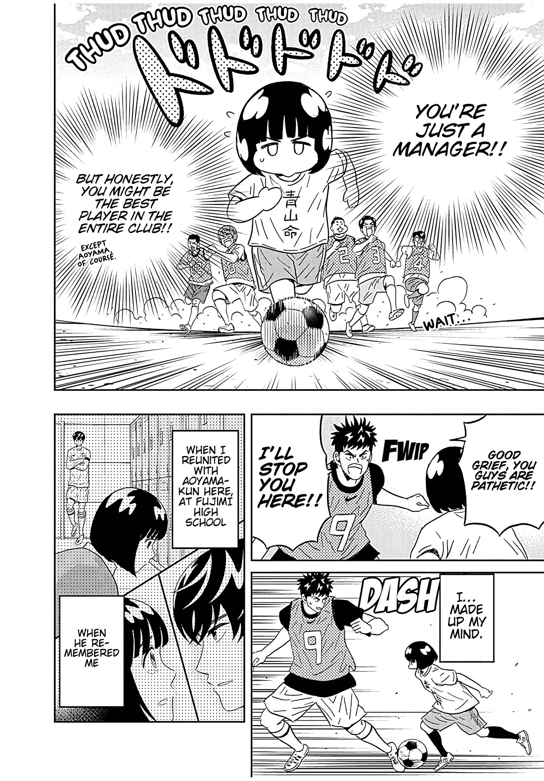 Keppeki Danshi! Aoyama-kun Chap 40 - Next Chap 41