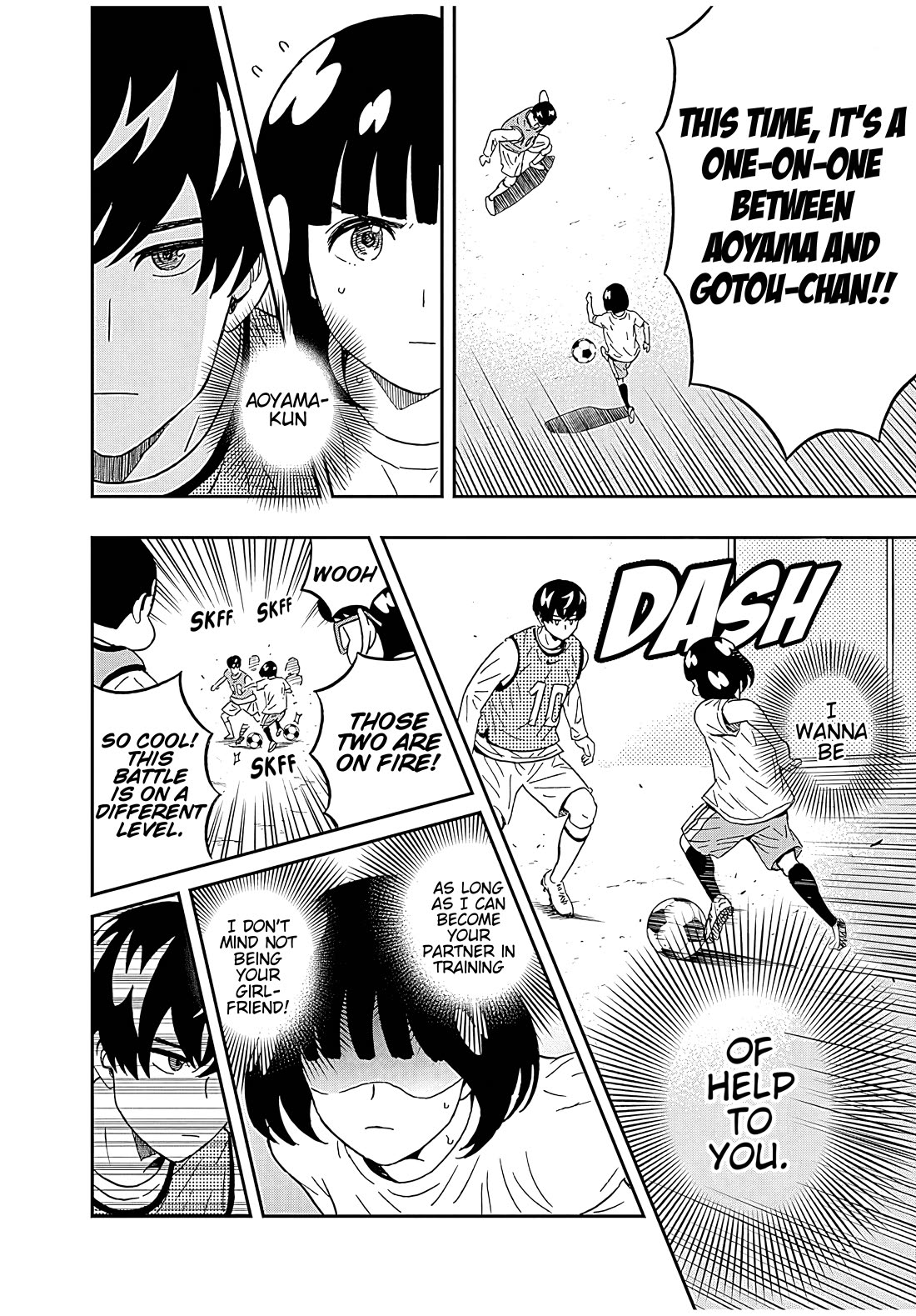 Keppeki Danshi! Aoyama-kun Chap 40 - Next Chap 41