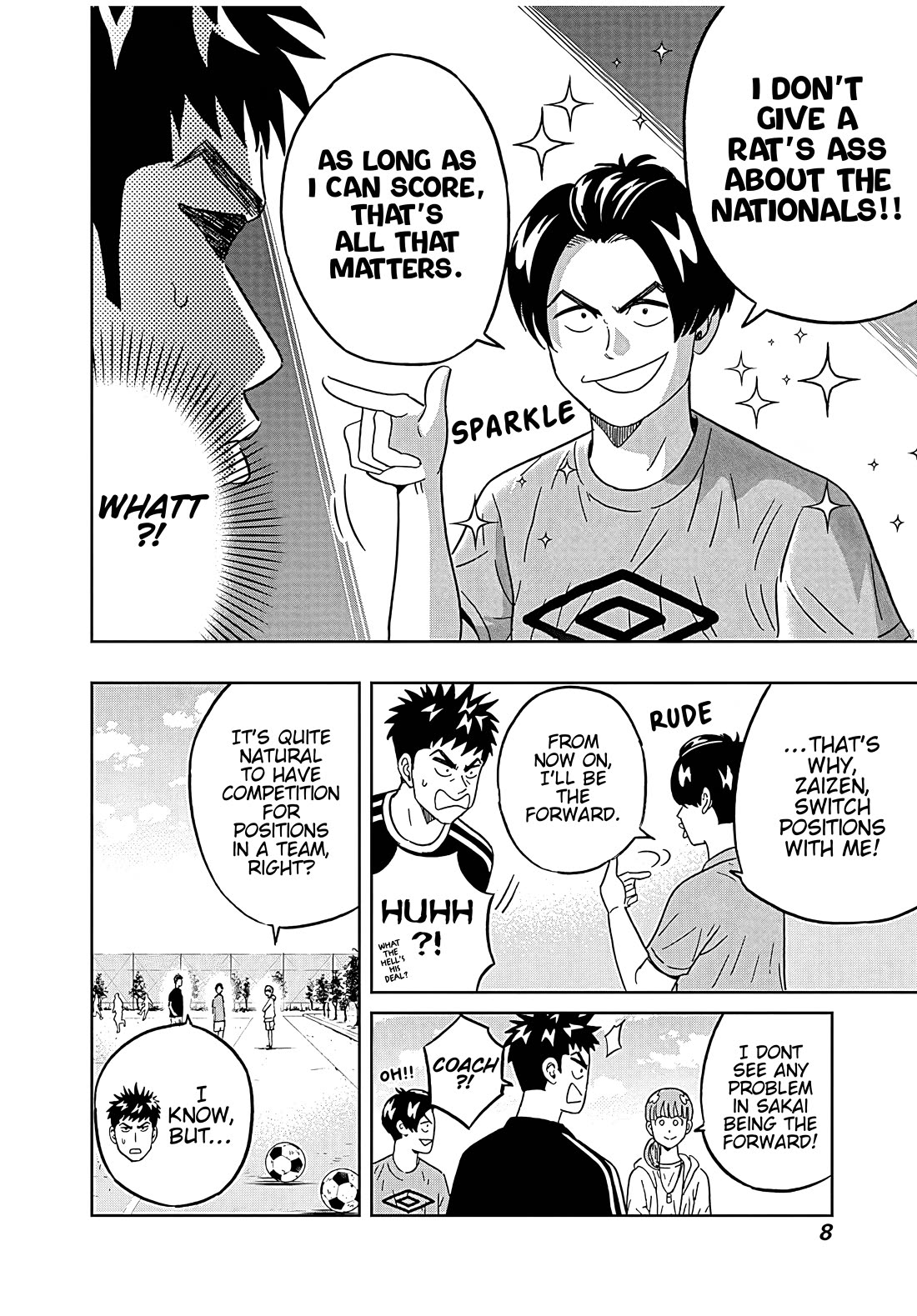 Keppeki Danshi! Aoyama-kun Chap 41 - Next Chap 42