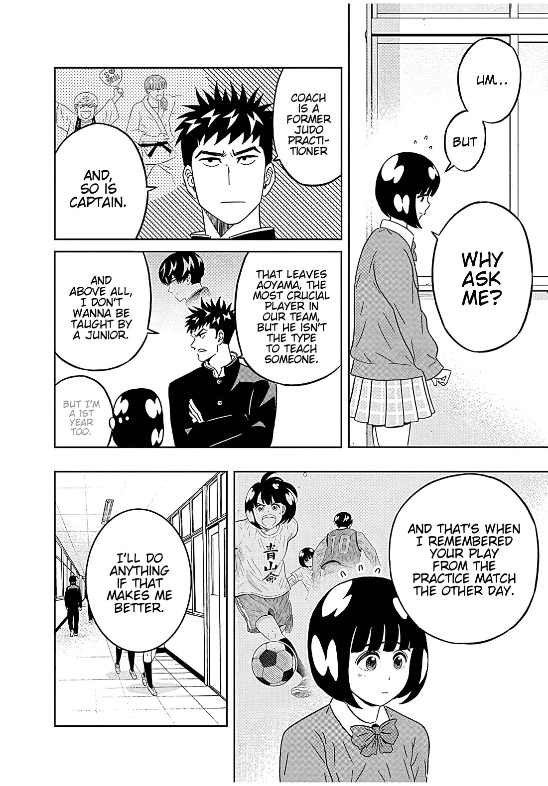 Keppeki Danshi! Aoyama-kun Chap 42 - Next Chap 43