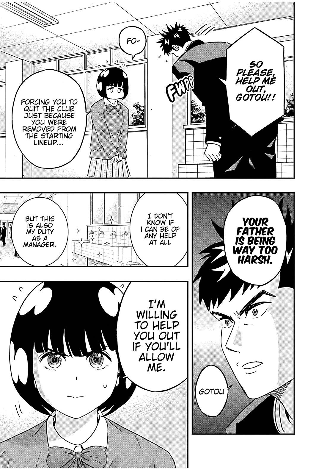 Keppeki Danshi! Aoyama-kun Chap 42 - Next Chap 43