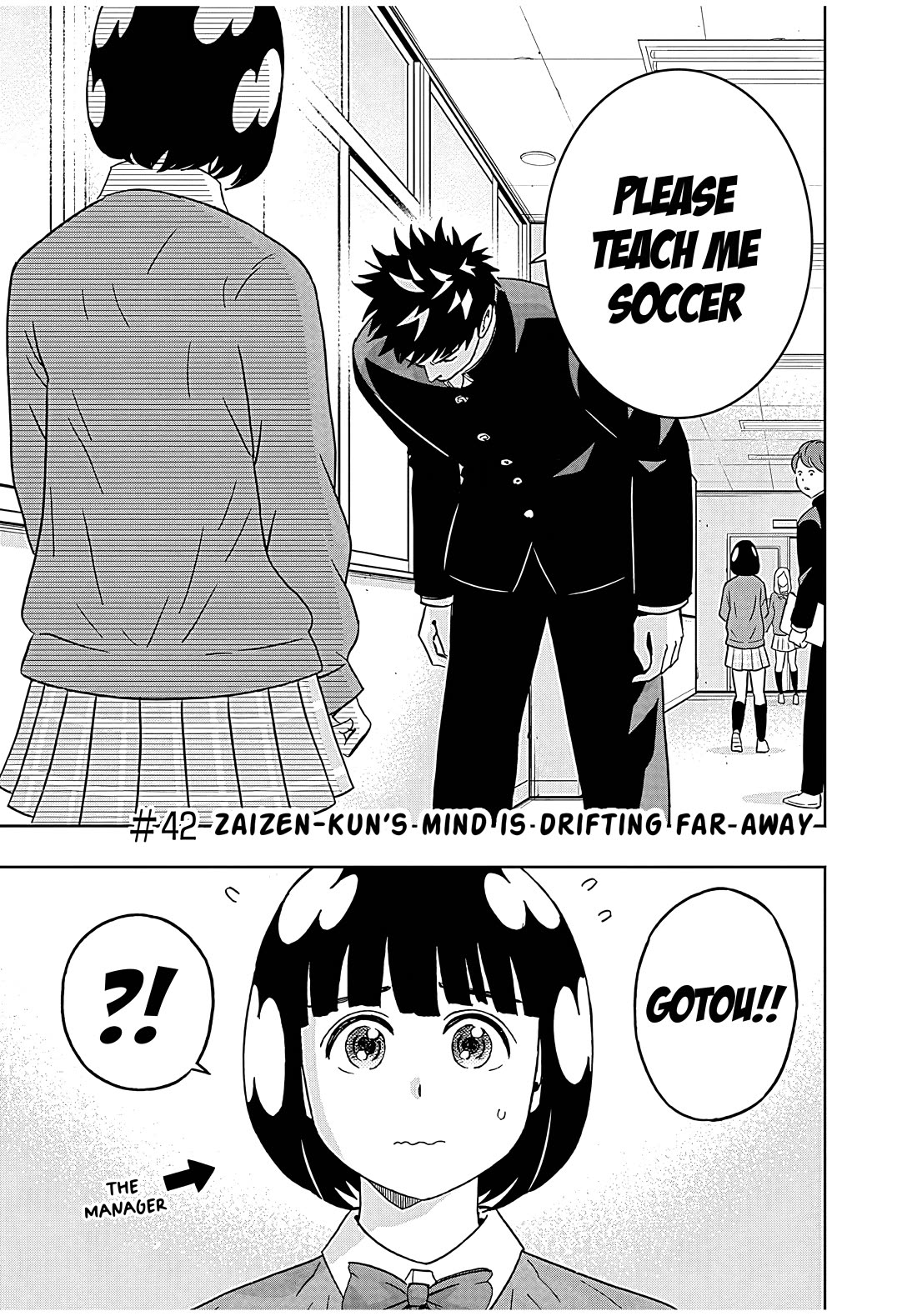 Keppeki Danshi! Aoyama-kun Chap 42 - Next Chap 43