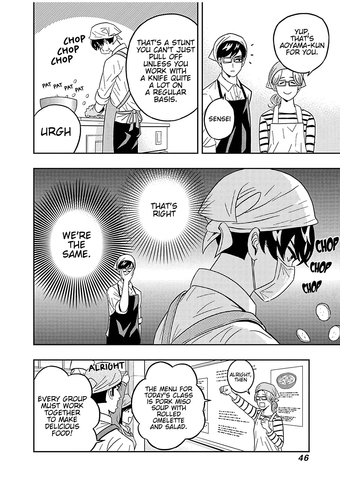 Keppeki Danshi! Aoyama-kun Chap 43 - Next Chap 44