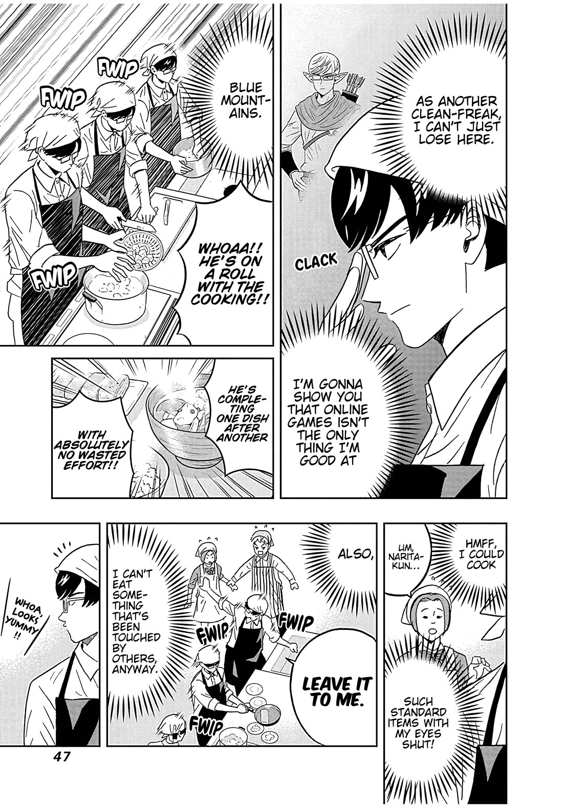 Keppeki Danshi! Aoyama-kun Chap 43 - Next Chap 44