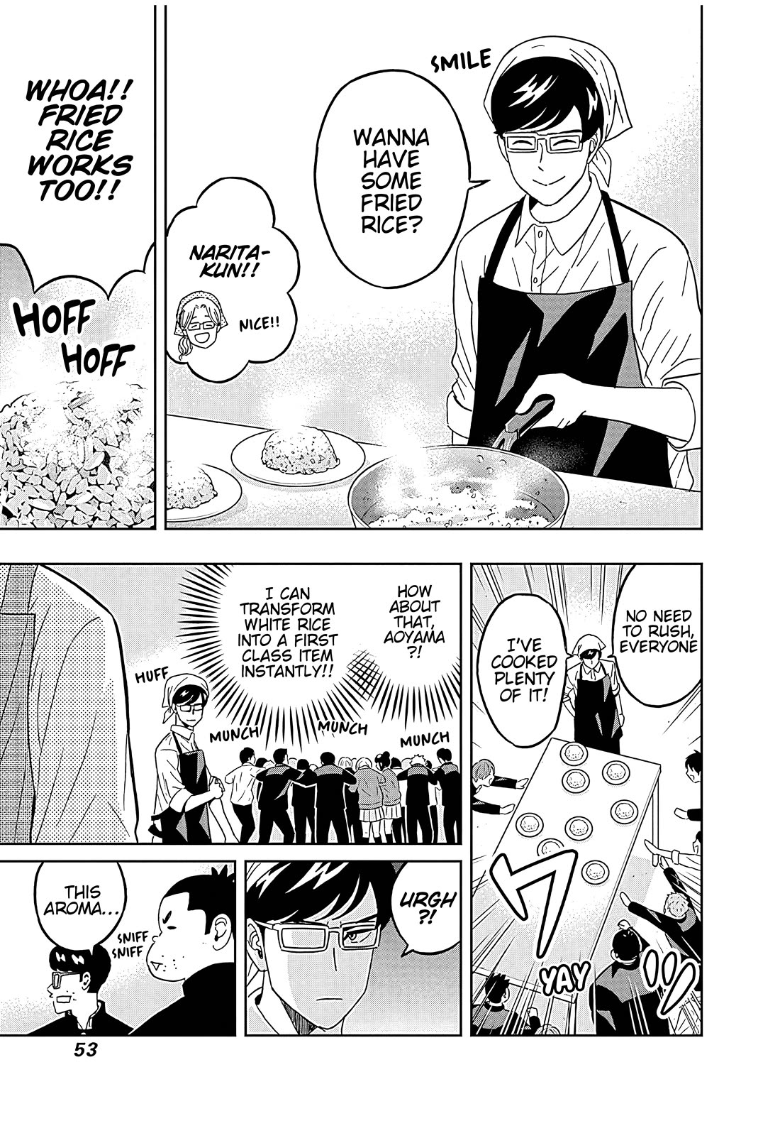 Keppeki Danshi! Aoyama-kun Chap 43 - Next Chap 44