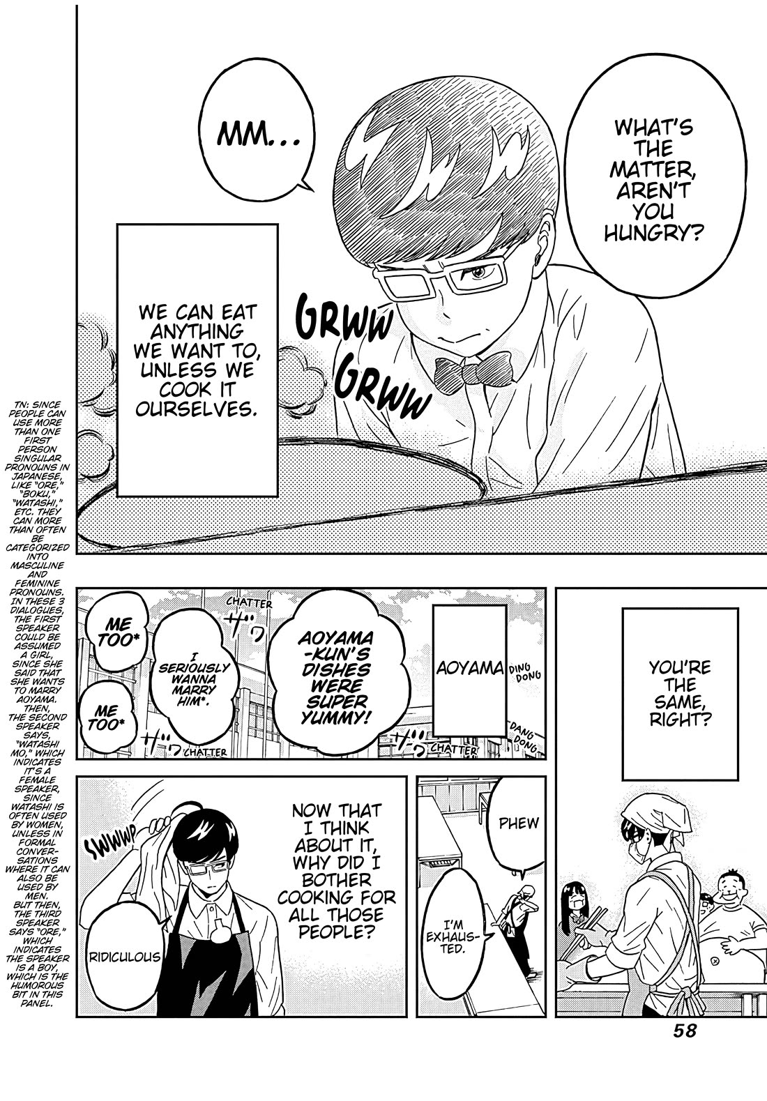 Keppeki Danshi! Aoyama-kun Chap 43 - Next Chap 44