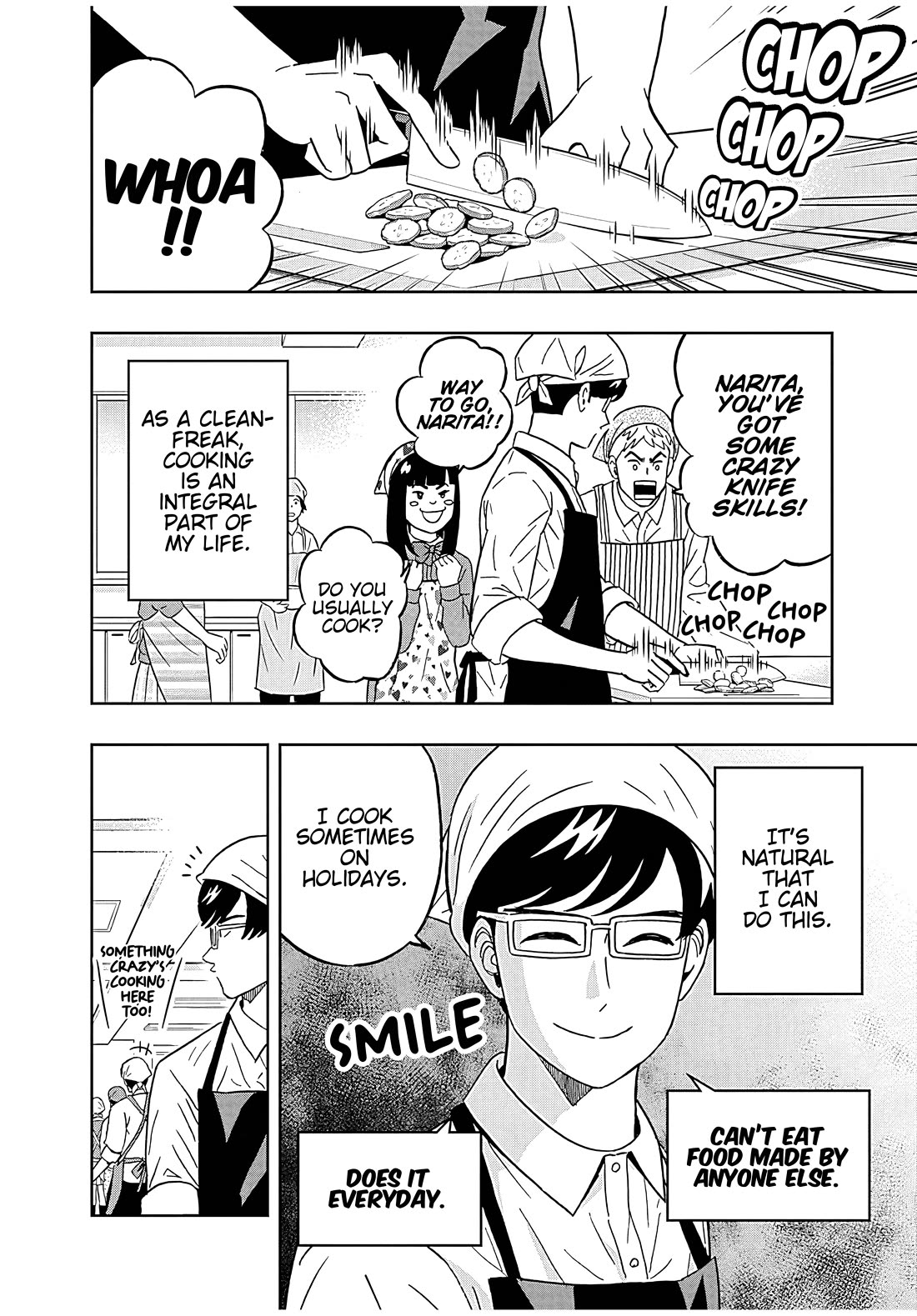 Keppeki Danshi! Aoyama-kun Chap 43 - Next Chap 44