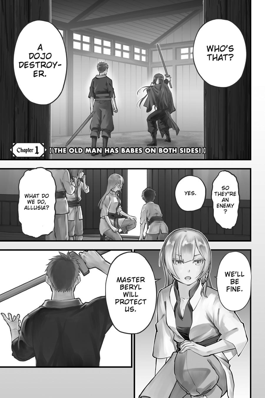 Katainaka no Ossan, Kensei ni Naru: Tada no Inaka no Kenjutsu Shihan Datta noni, Taisei shita Deshi-tachi ga Ore wo Hottekurenai Ken Chap 1 - Next Chap 2