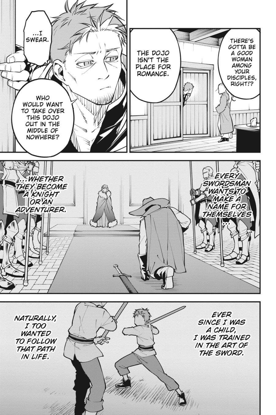 Katainaka no Ossan, Kensei ni Naru: Tada no Inaka no Kenjutsu Shihan Datta noni, Taisei shita Deshi-tachi ga Ore wo Hottekurenai Ken Chap 1 - Next Chap 2