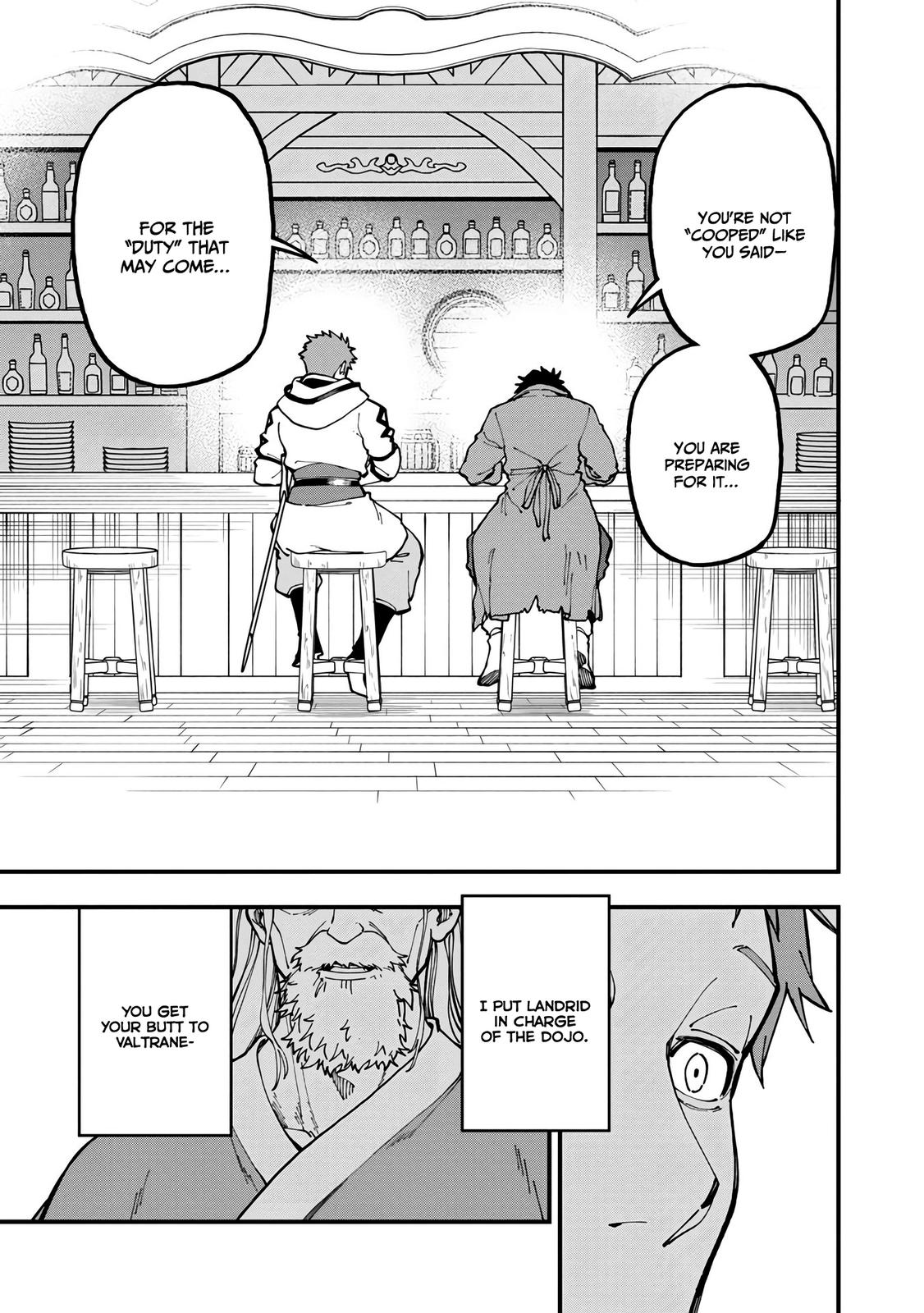 Katainaka no Ossan, Kensei ni Naru: Tada no Inaka no Kenjutsu Shihan Datta noni, Taisei shita Deshi-tachi ga Ore wo Hottekurenai Ken Chap 17 - Next Chap 18